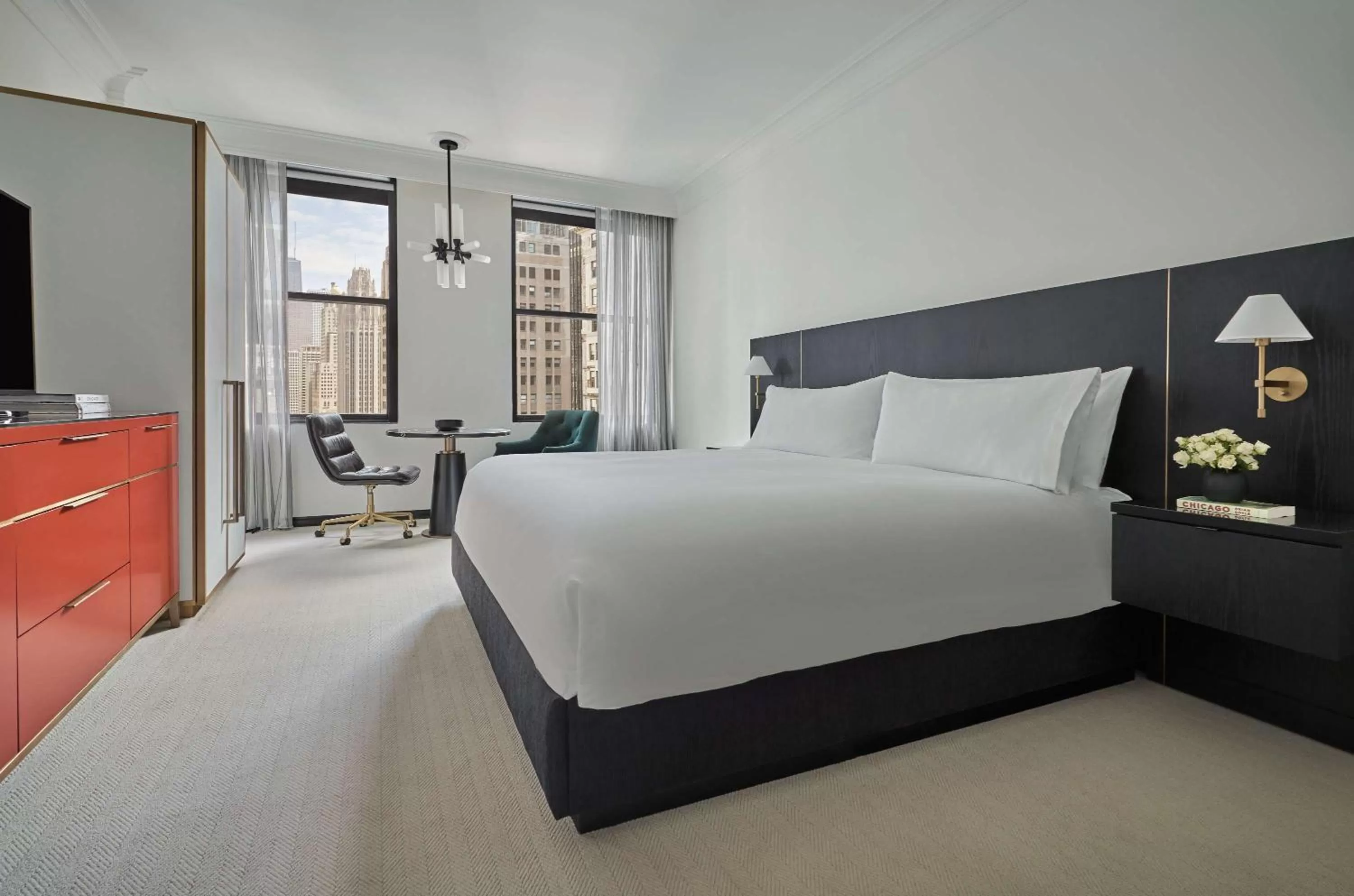 Bedroom, Bed in Pendry Chicago