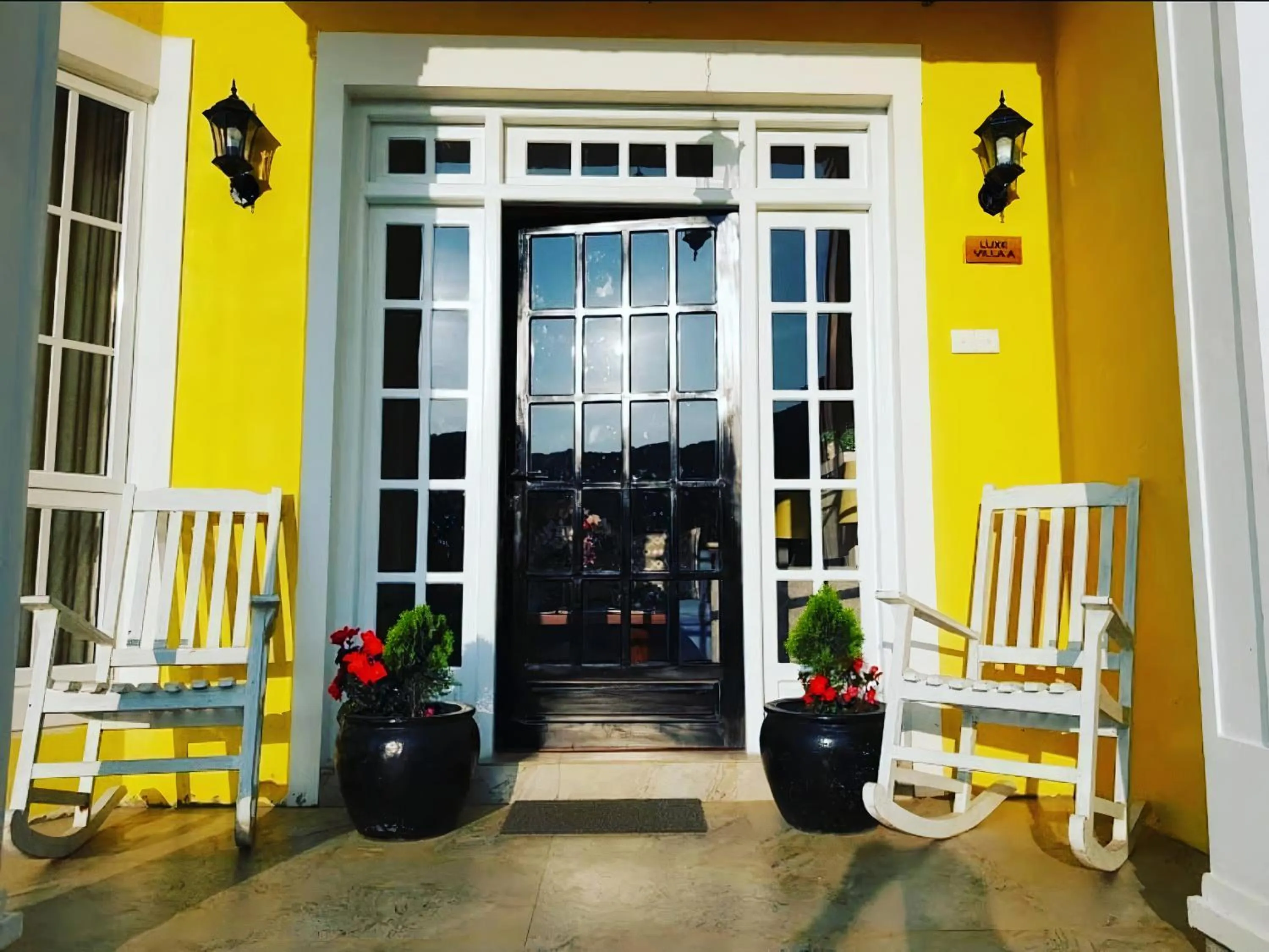 Facade/entrance in Luxe Wilderness - Private Villas, Free Breakfast, 2km from City Centre