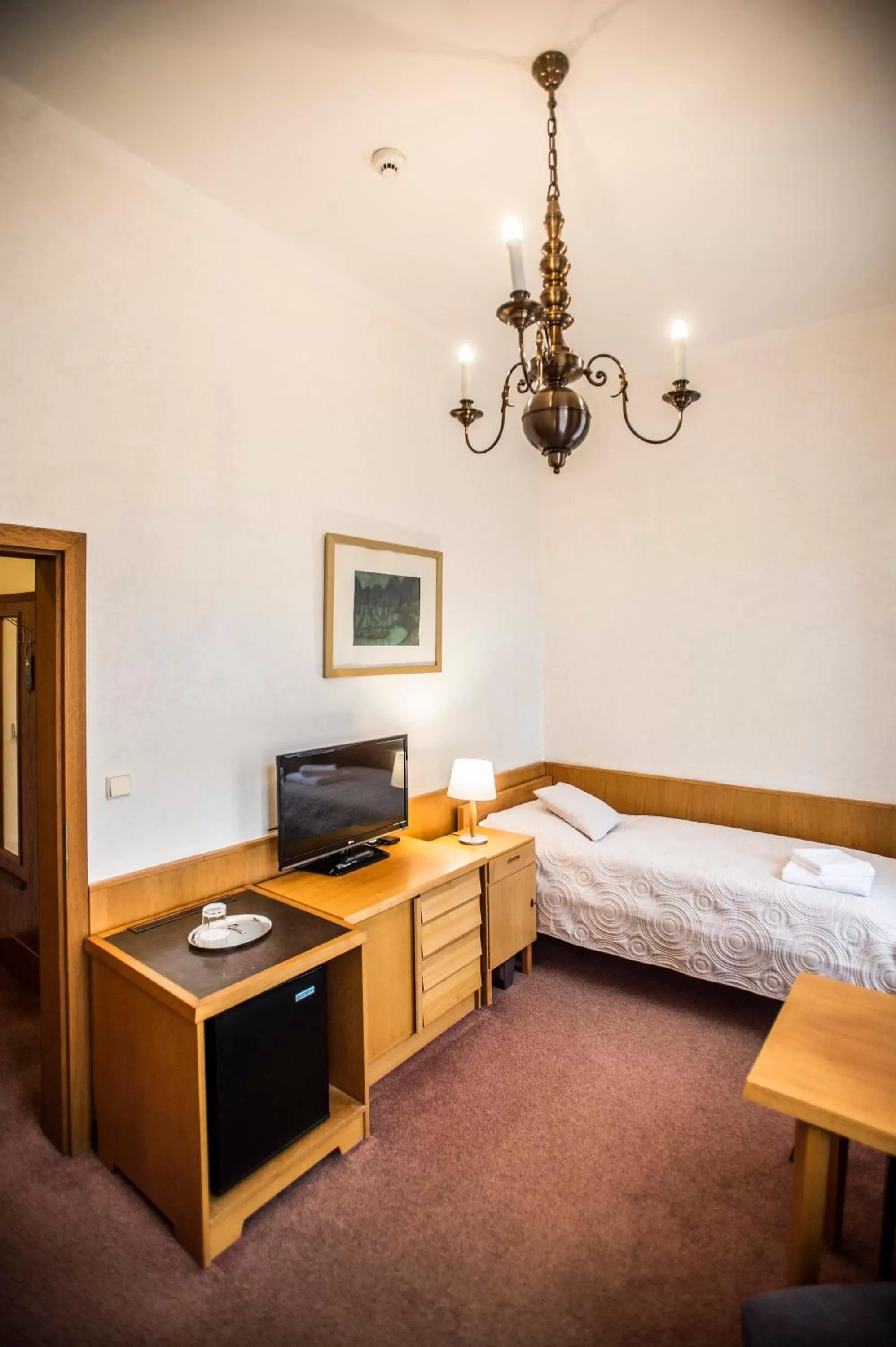 Bedroom, Bed in Opitzův dům