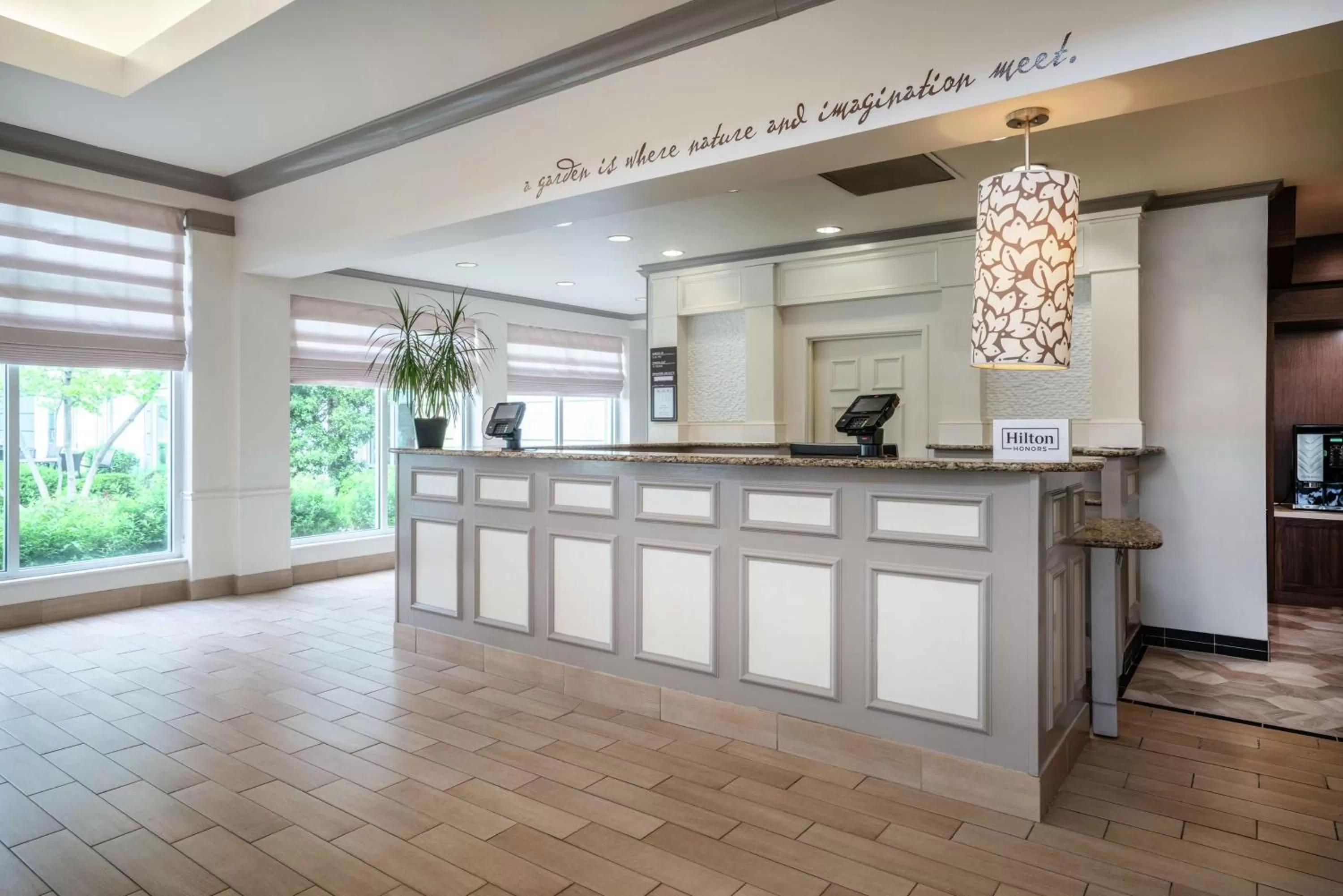 Lobby or reception in Hilton Garden Inn Louisville East
