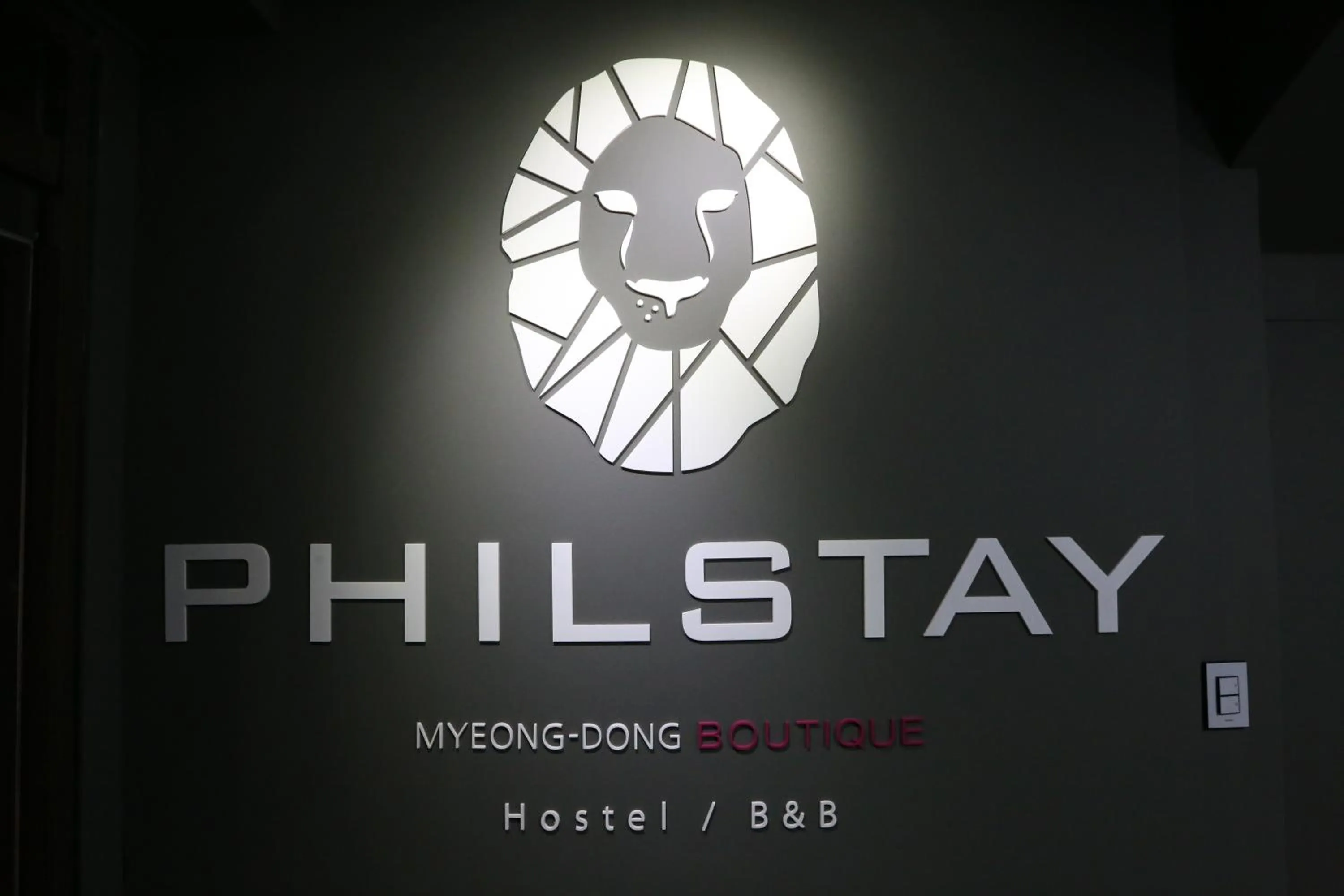 Property logo or sign in Philstay Myeongdong Boutique Female