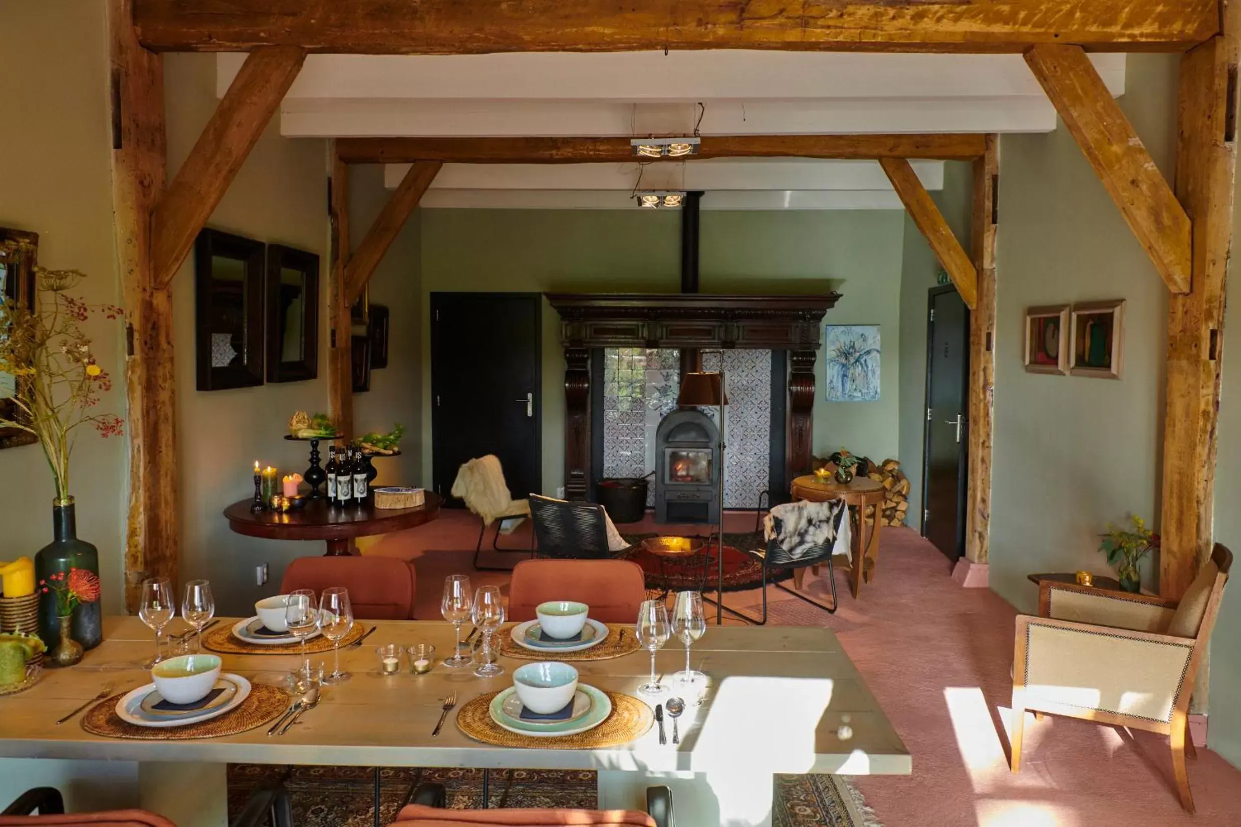 Dining area, Restaurant/Places to Eat in Boutique B&B Hoeve de Haar