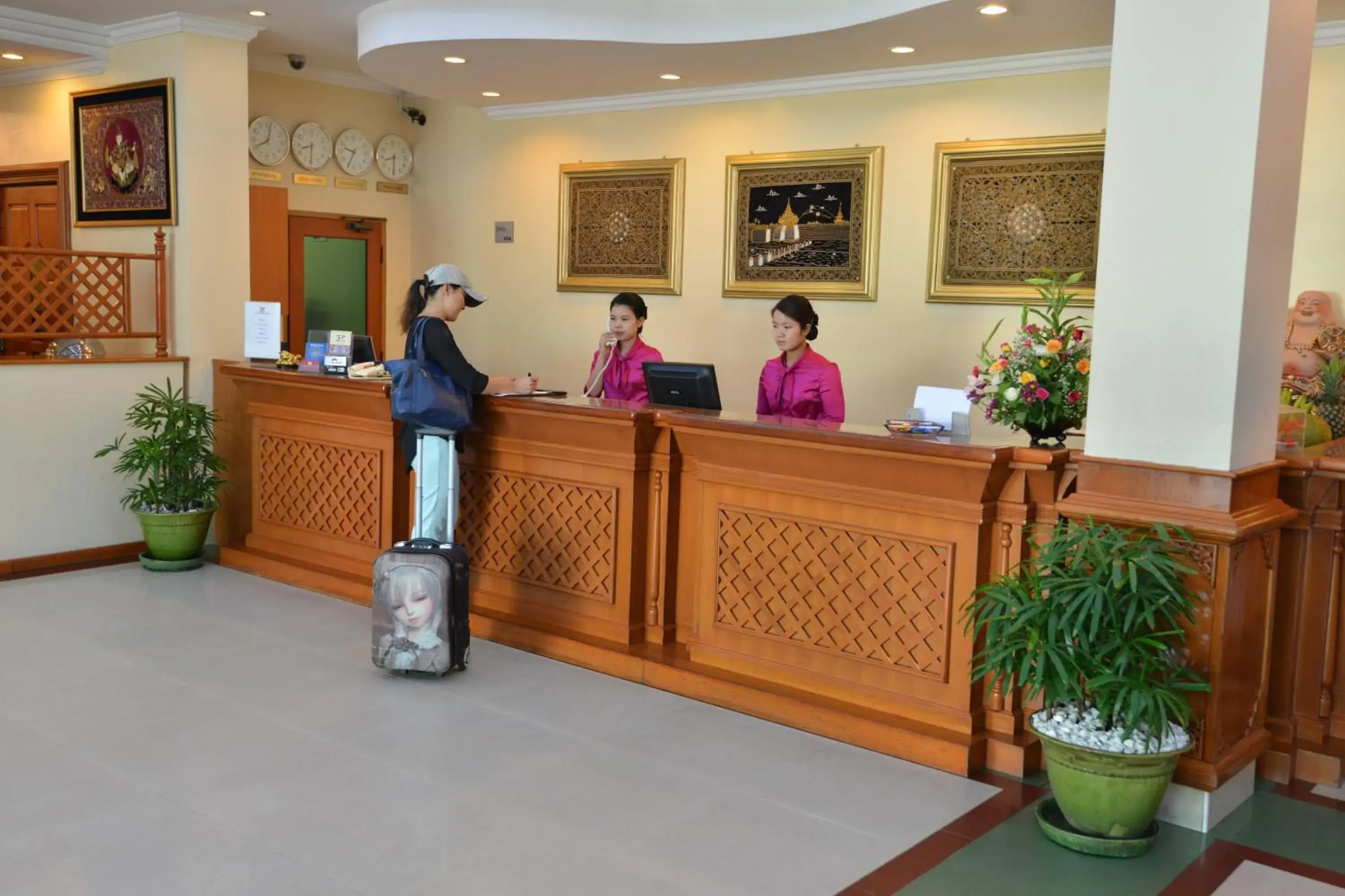 Staff, Lobby/Reception in Grand Palace Hotel