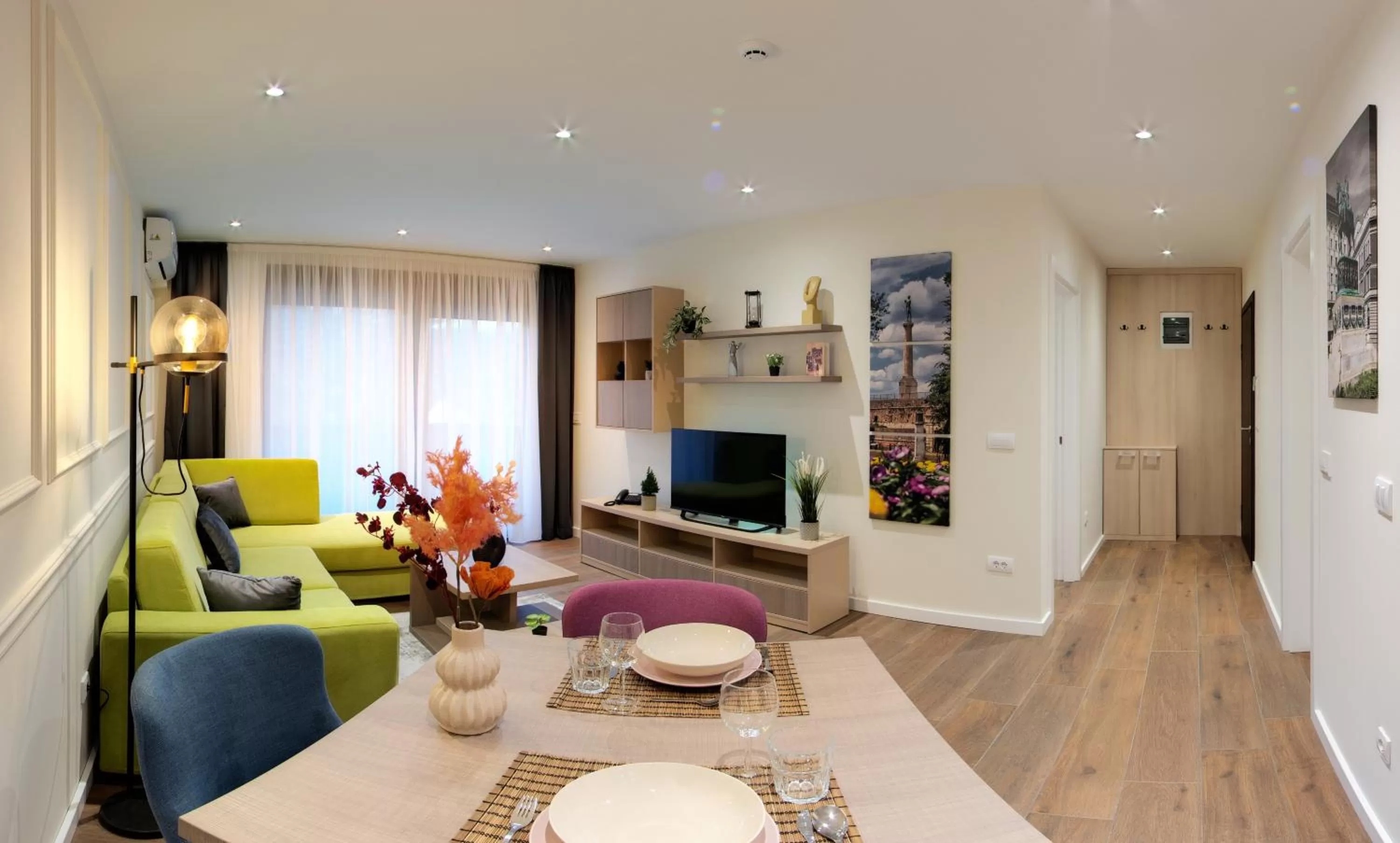 Living room, Seating Area in Apart Hotel Maksimum