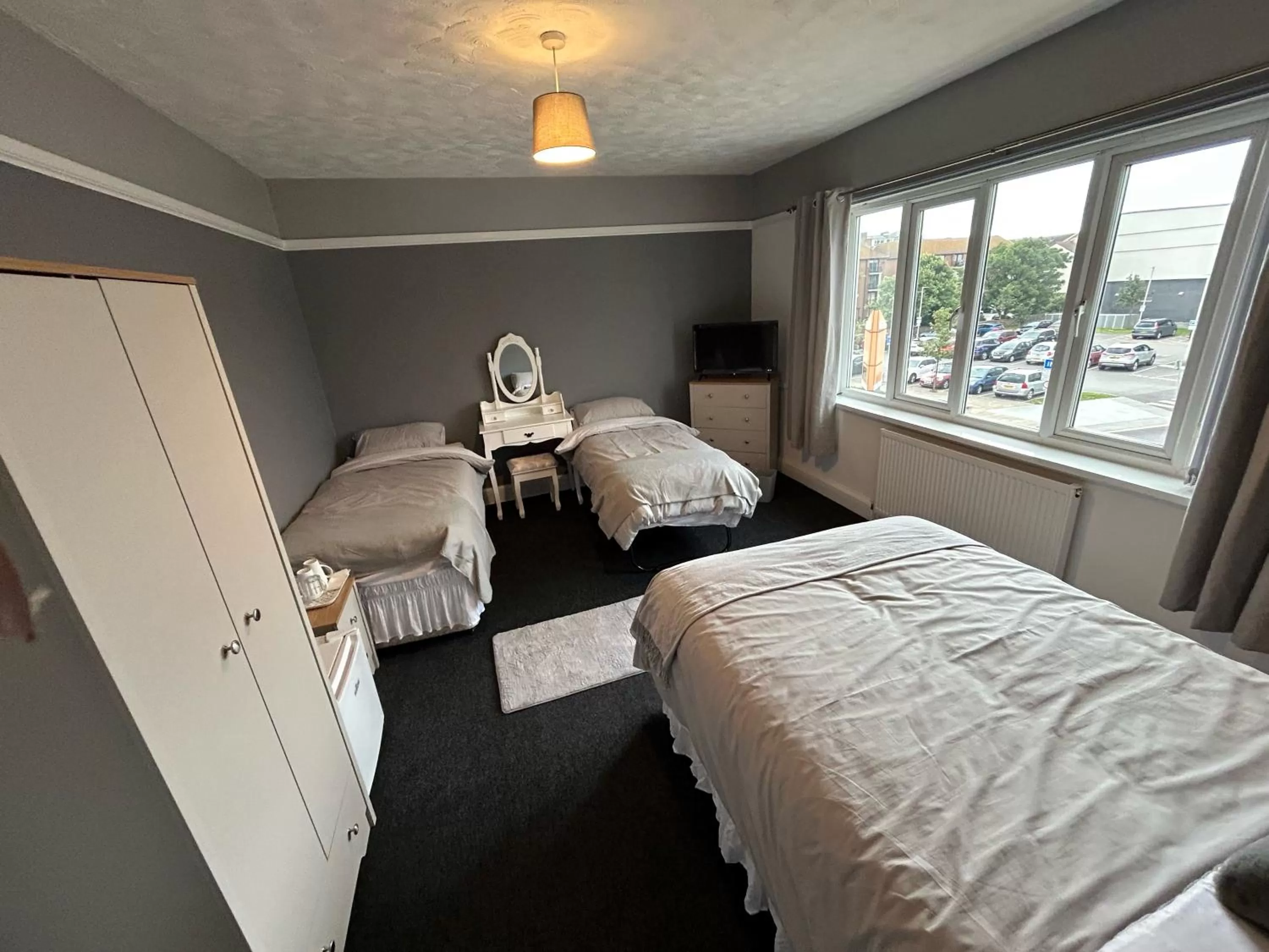 Bed in Balanco’s b&b