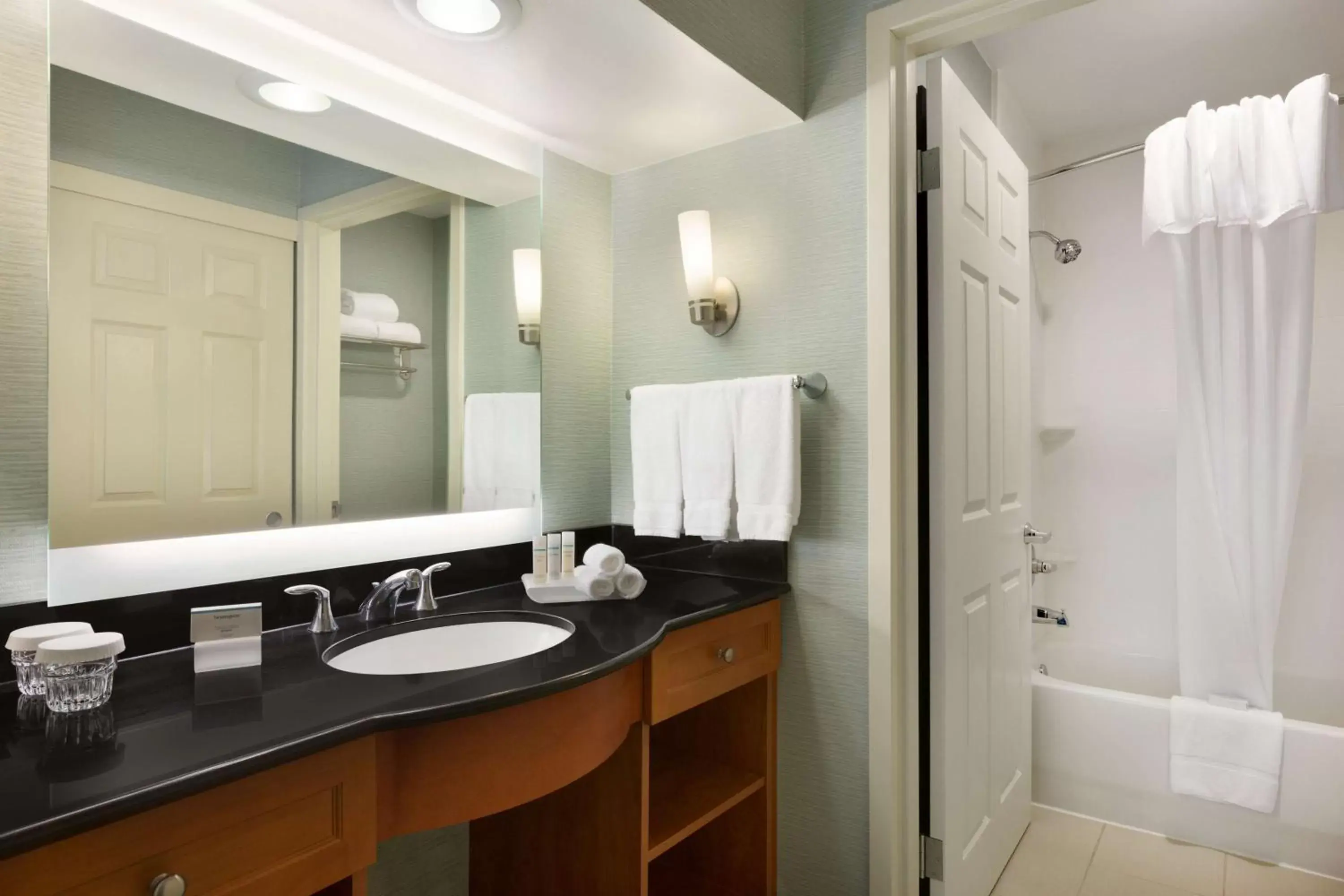 Bathroom in Homewood Suites by Hilton Houston-Westchase