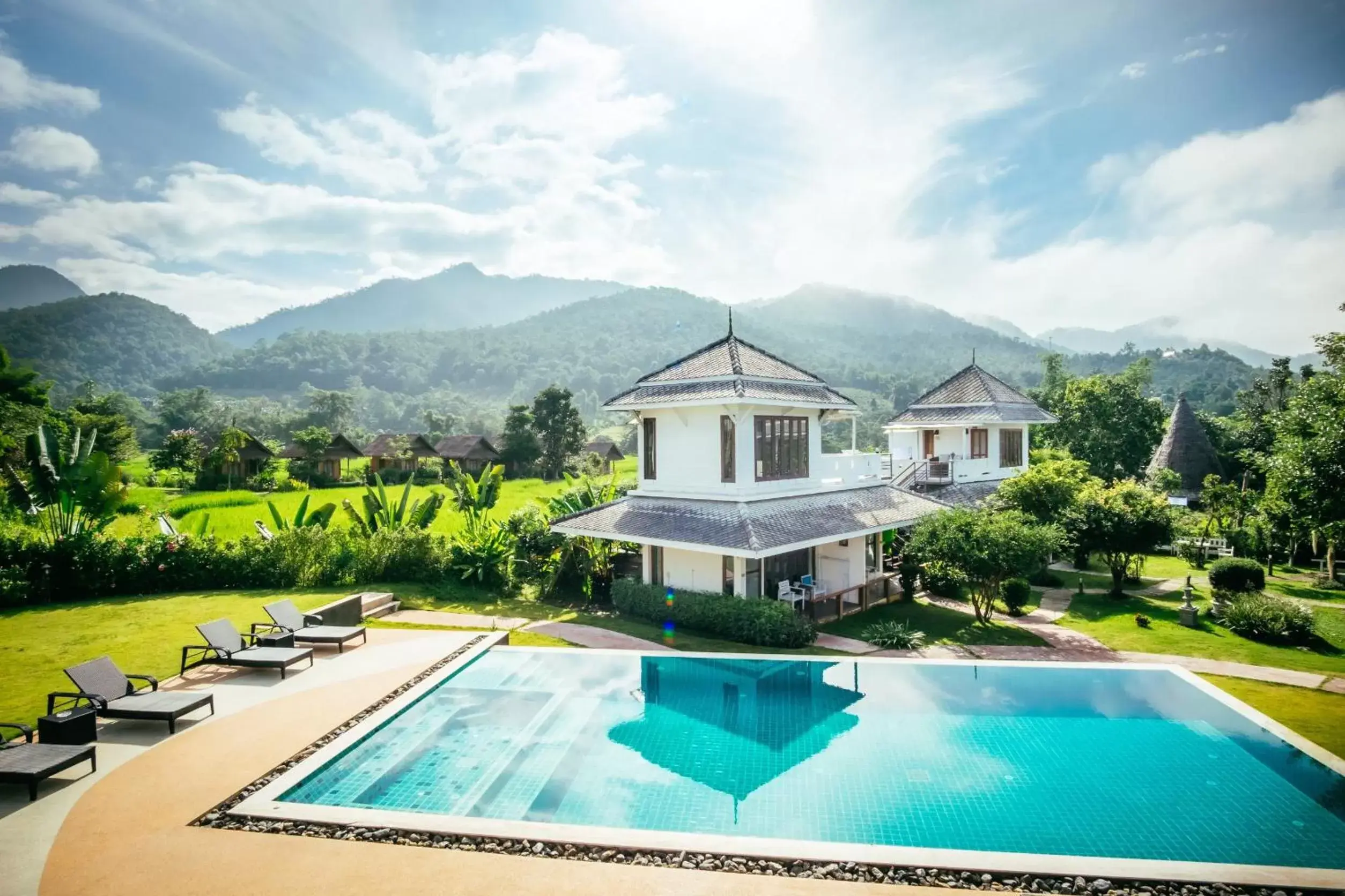 Swimming Pool in Pai Vieng Fah Resort