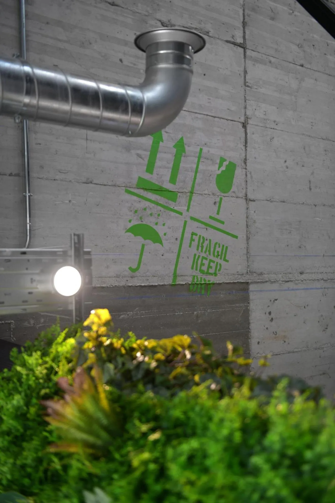 Decorative detail in Ibis Madrid Getafe