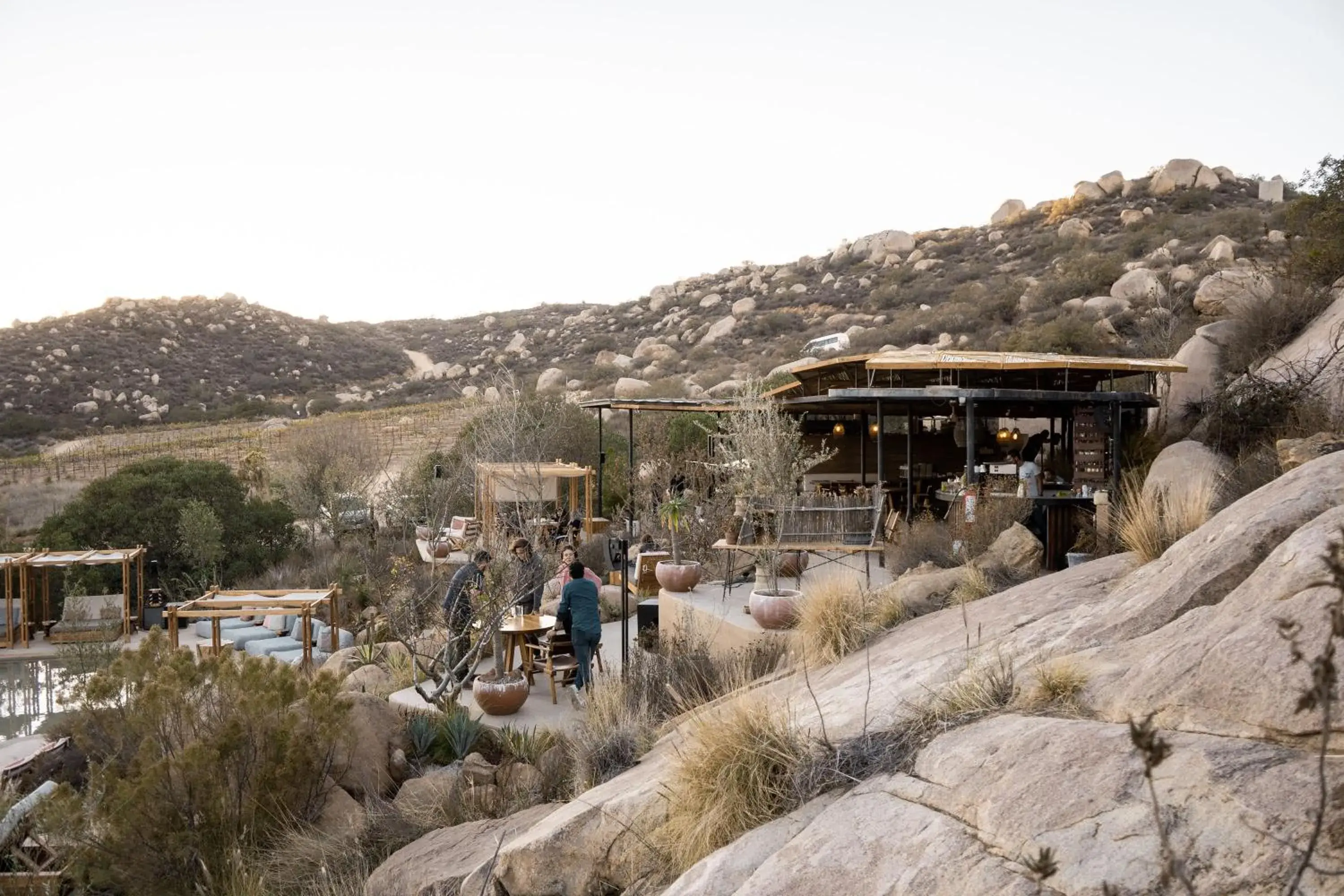 Restaurant/places to eat, Winter in Encuentro Guadalupe