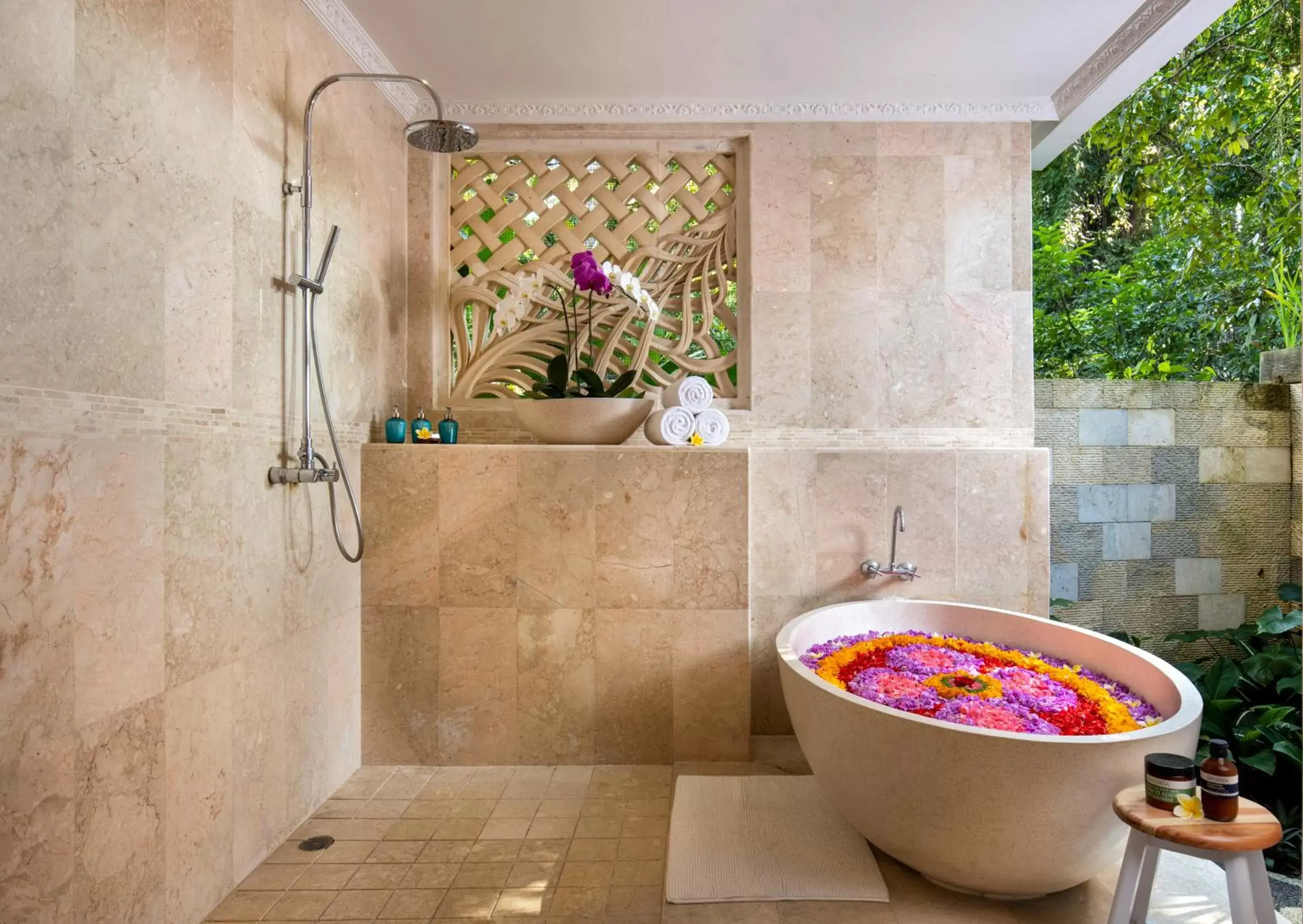 Bathroom in Kano Sari Ubud Villas