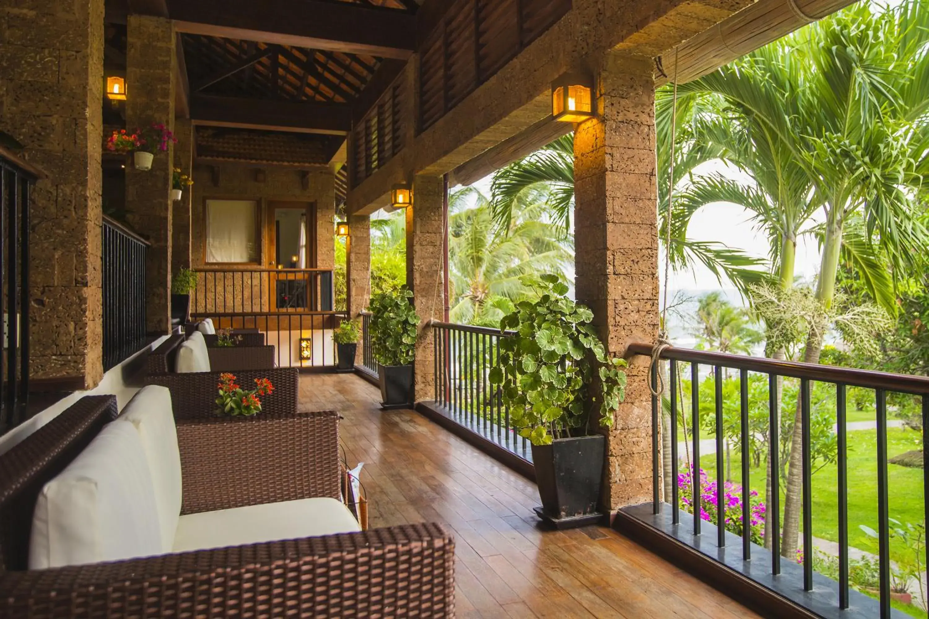 Lobby or reception, Patio/Outdoor Area in Victoria Phan Thiet Beach Resort & Spa