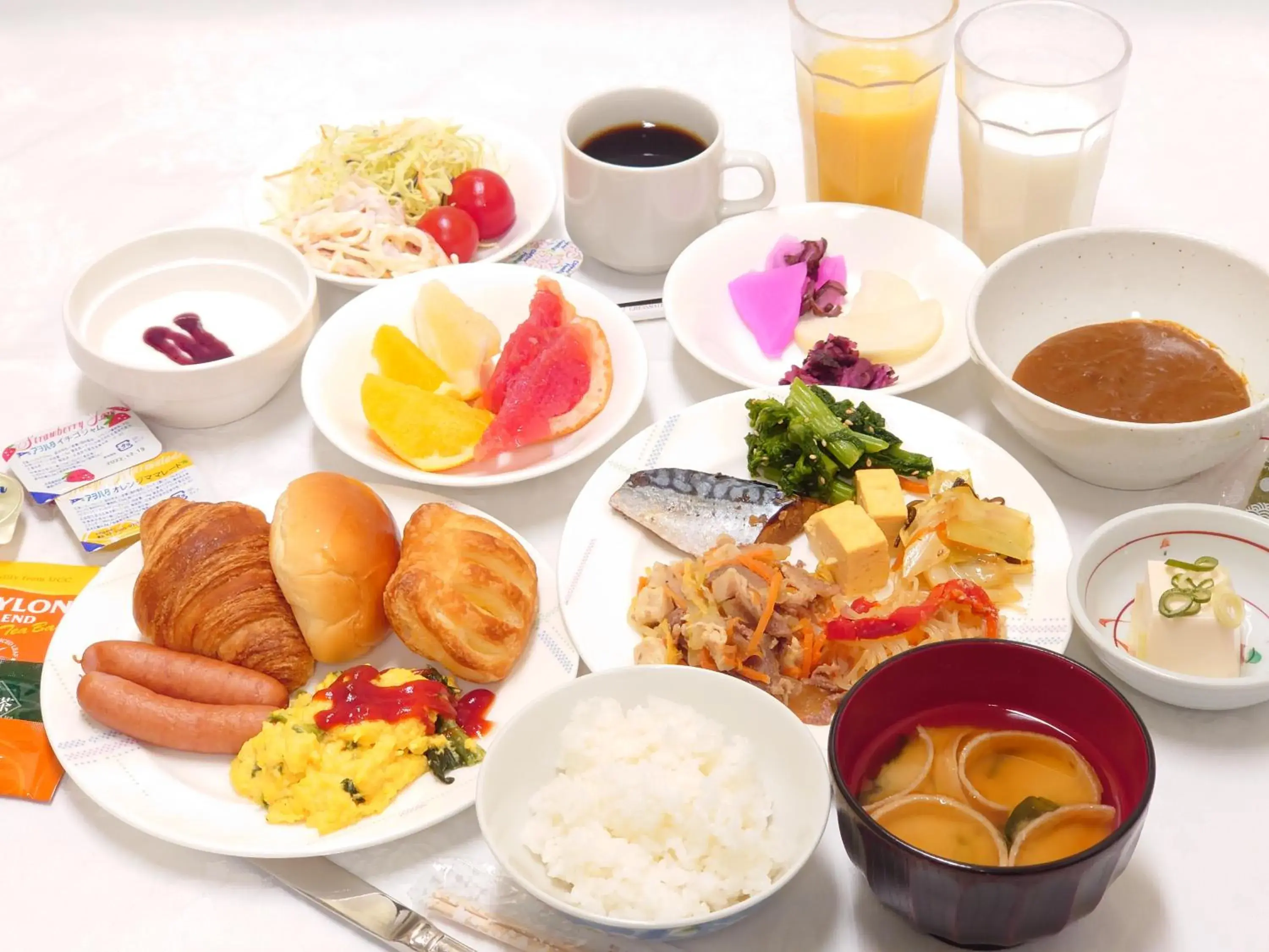 Breakfast in Smile Hotel Kyoto Shijo