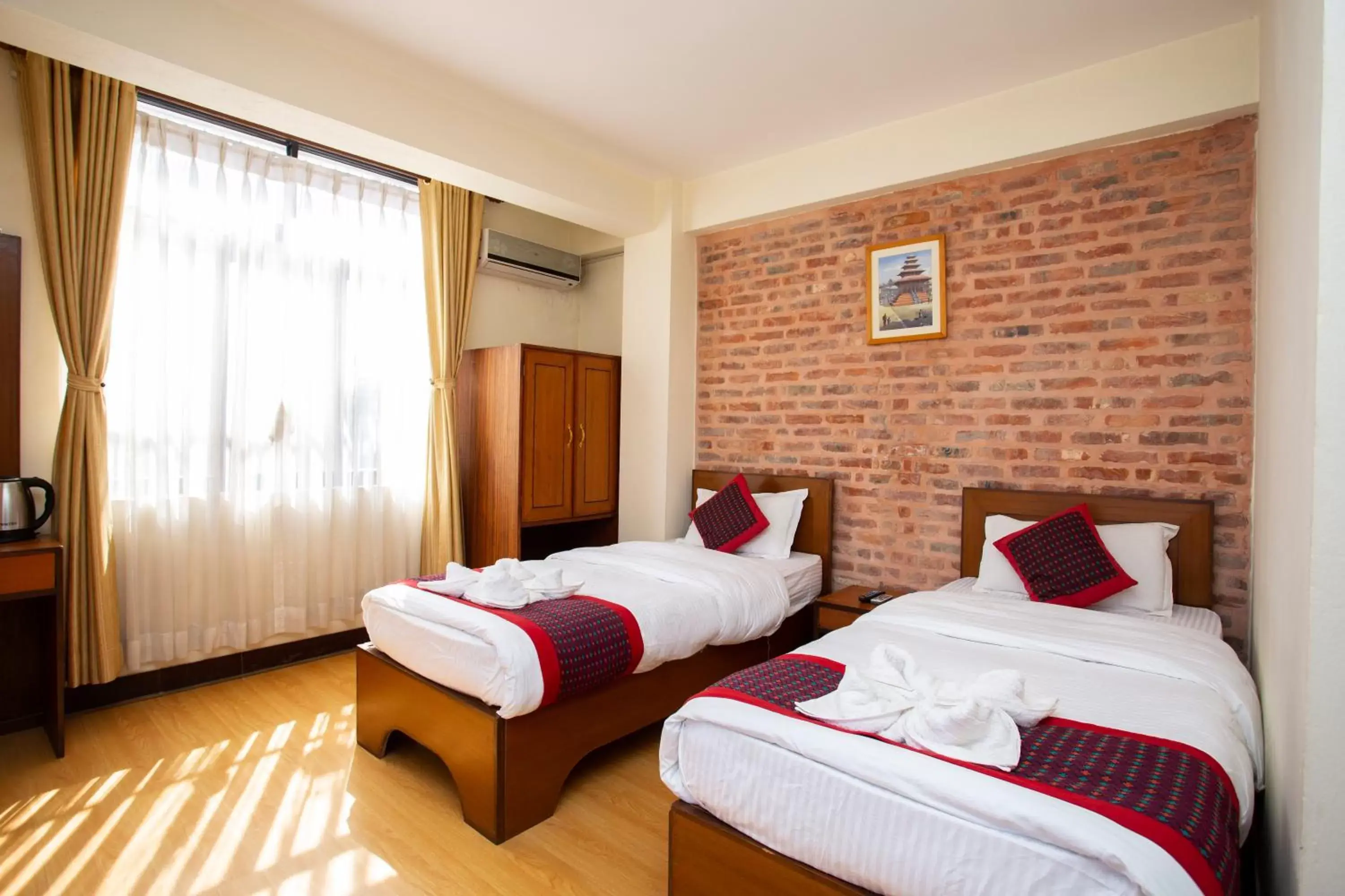 Bedroom, Bed in Kathmandu Boutique Hotel