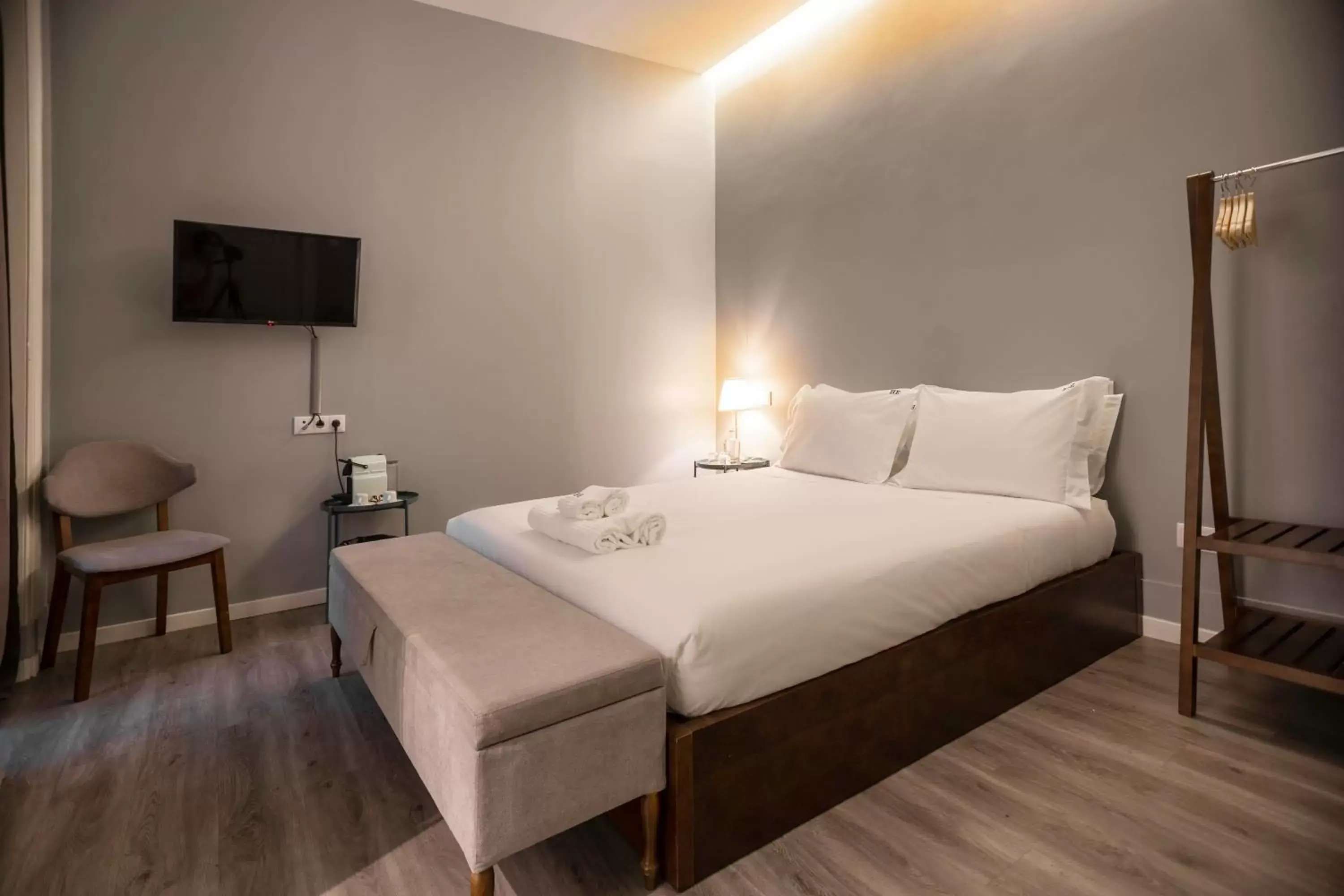 Bed in The Hygge Lisbon Suites - Estrela