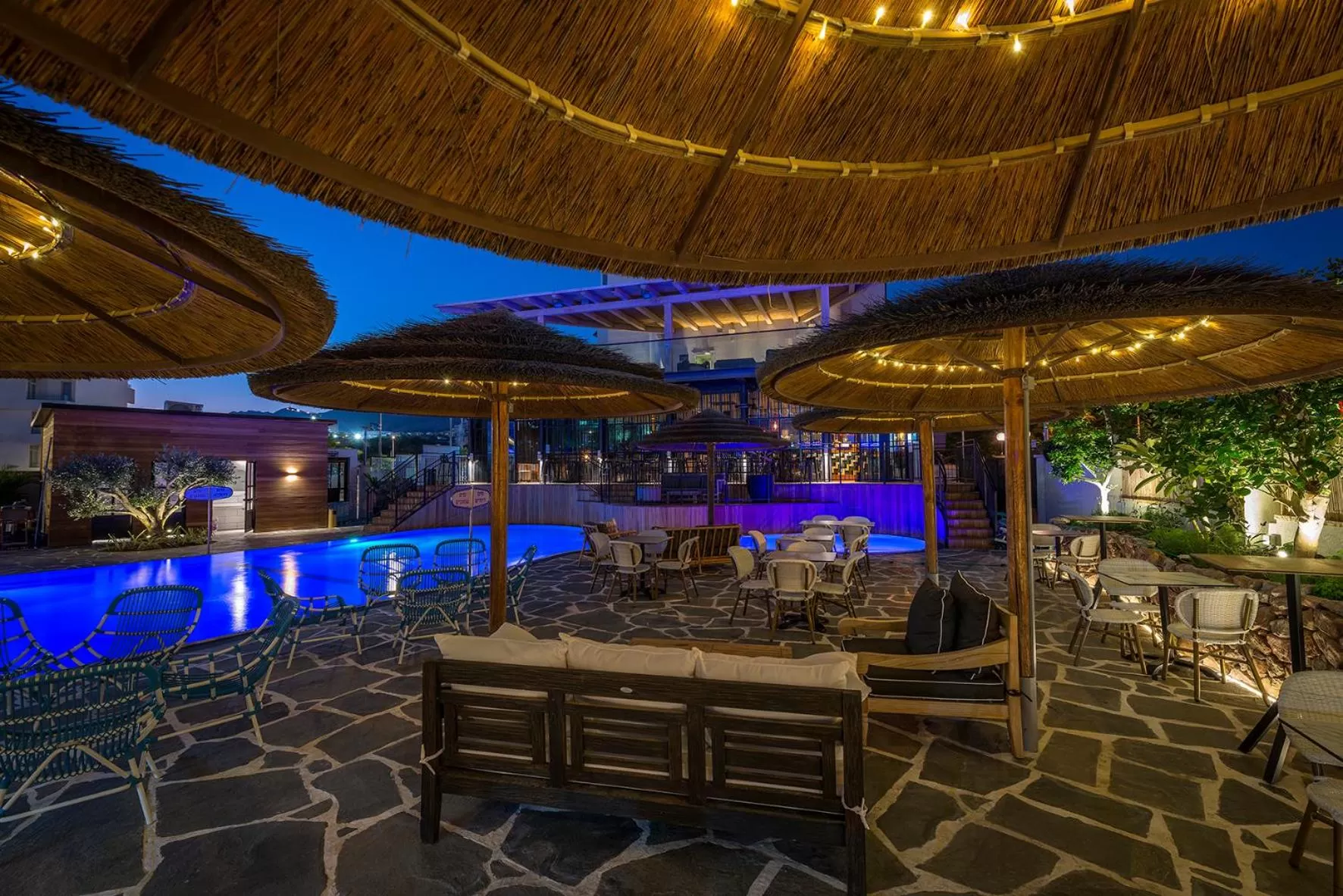 Pool view in Play Eilat Hotel