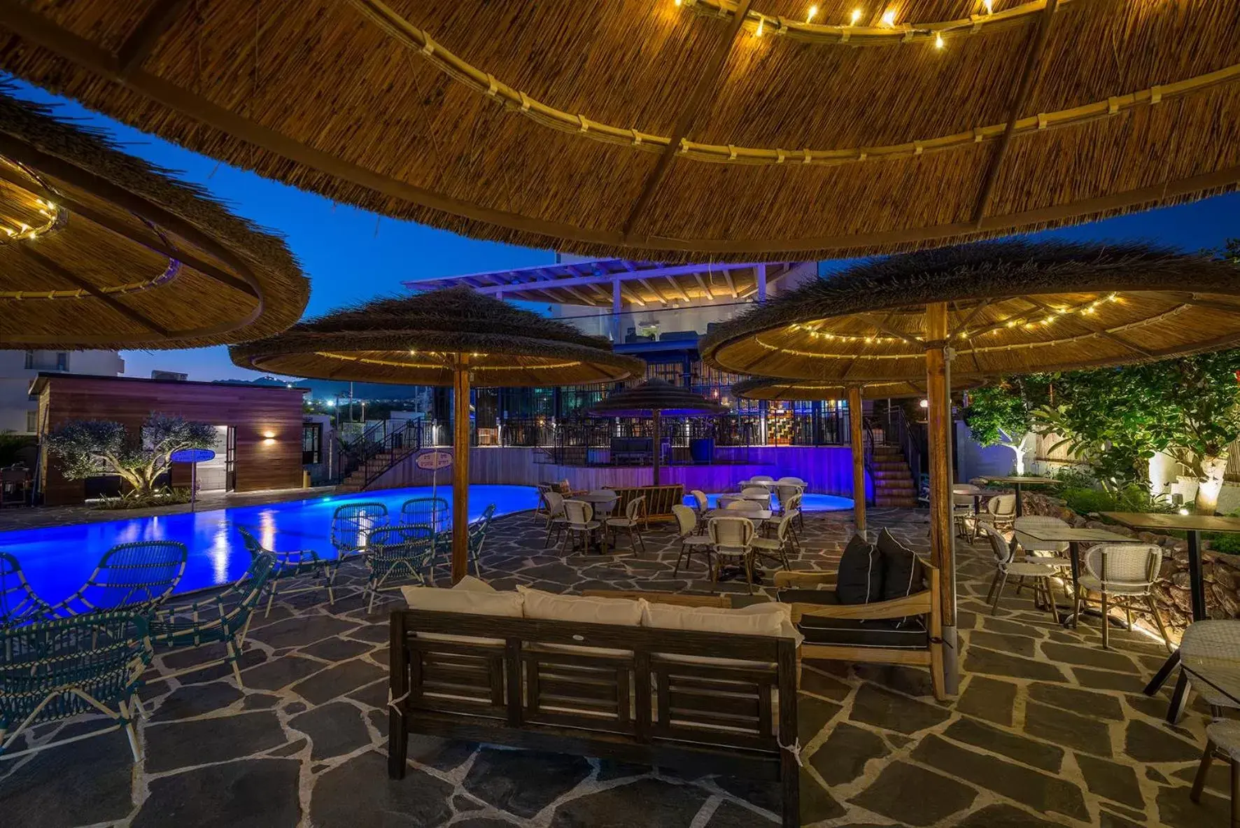 Pool view in Play Eilat Hotel Pool view in Play Eilat Hotel