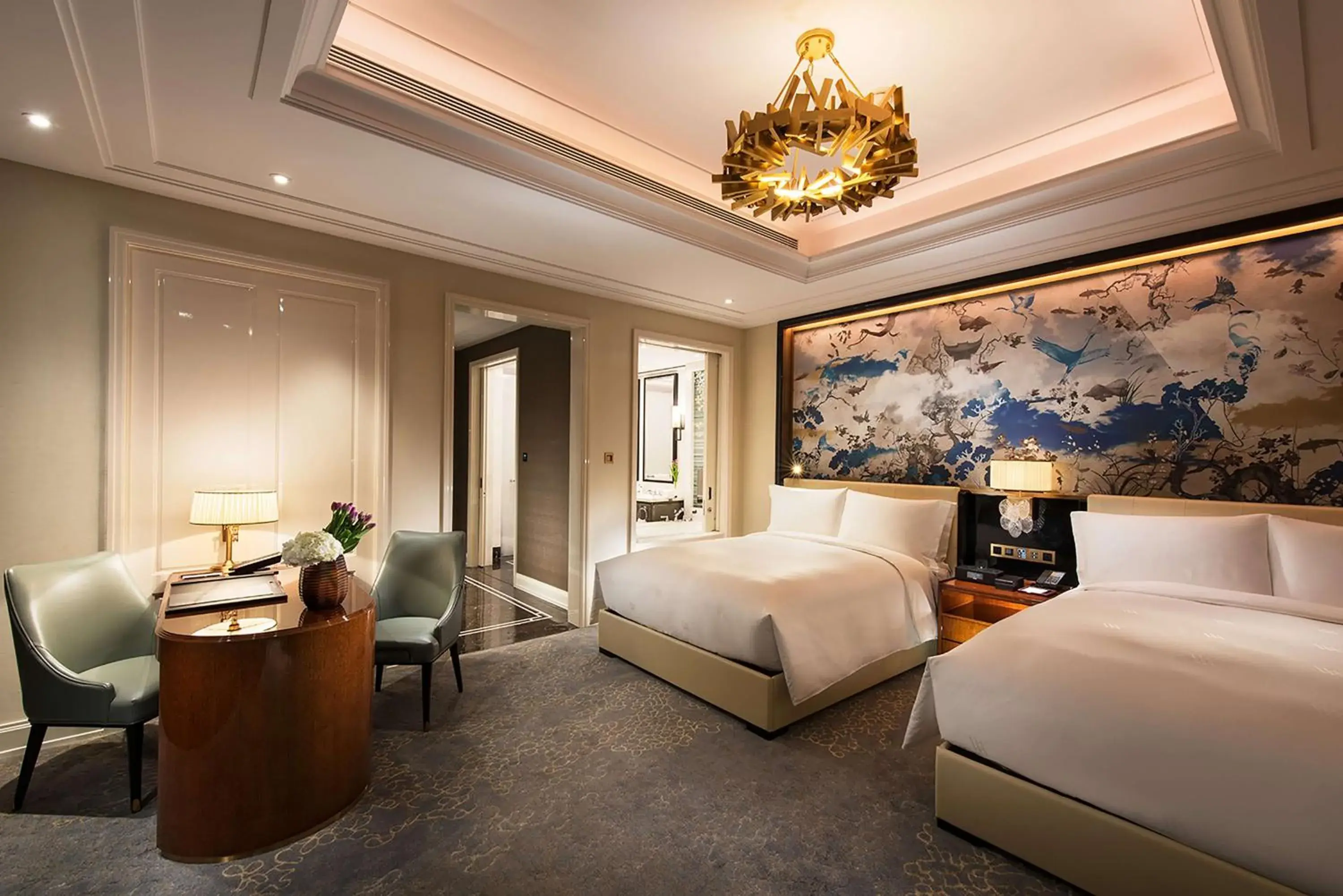 Bedroom in Waldorf Astoria Chengdu