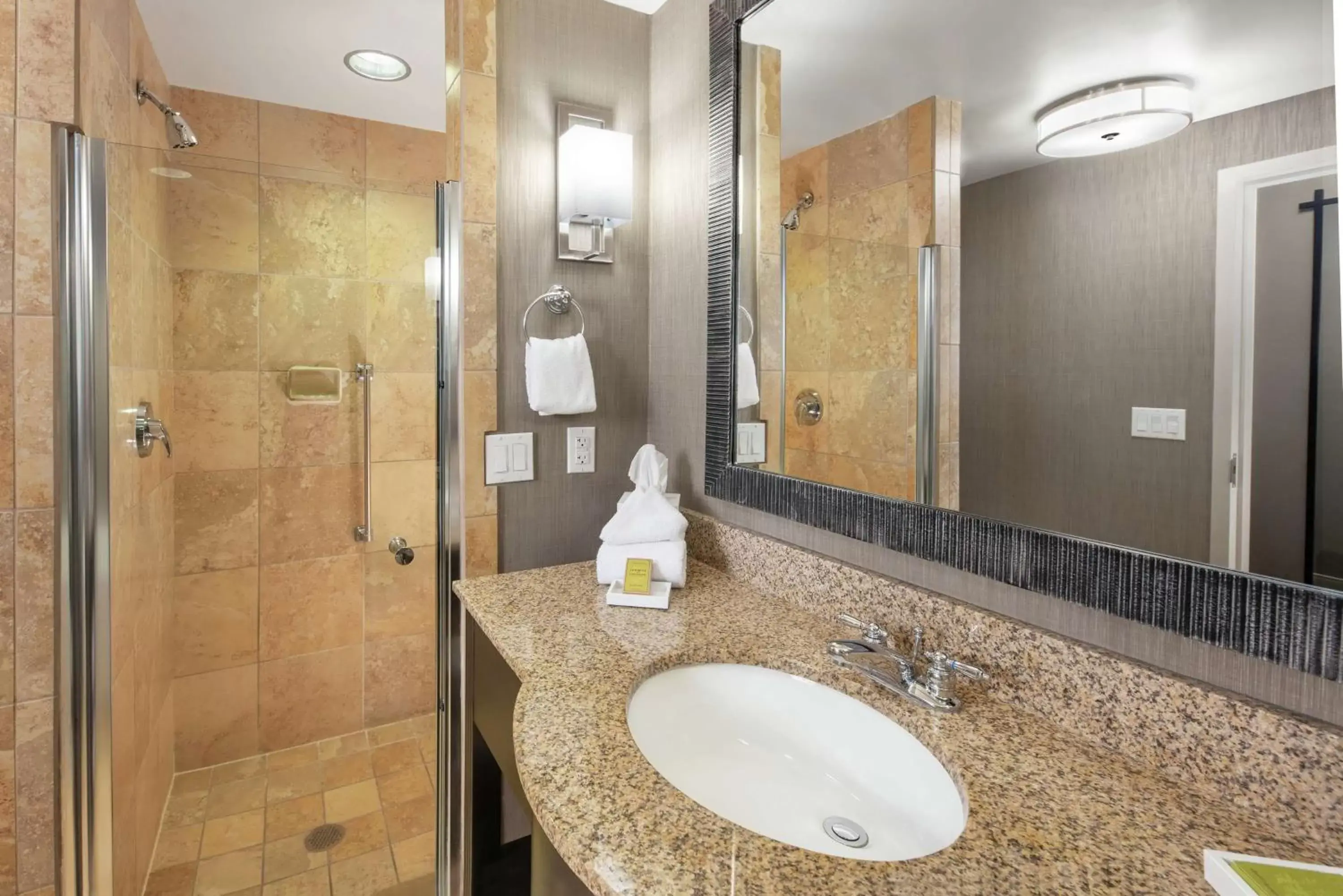 Shower, Bathroom in Hilton Columbia Center