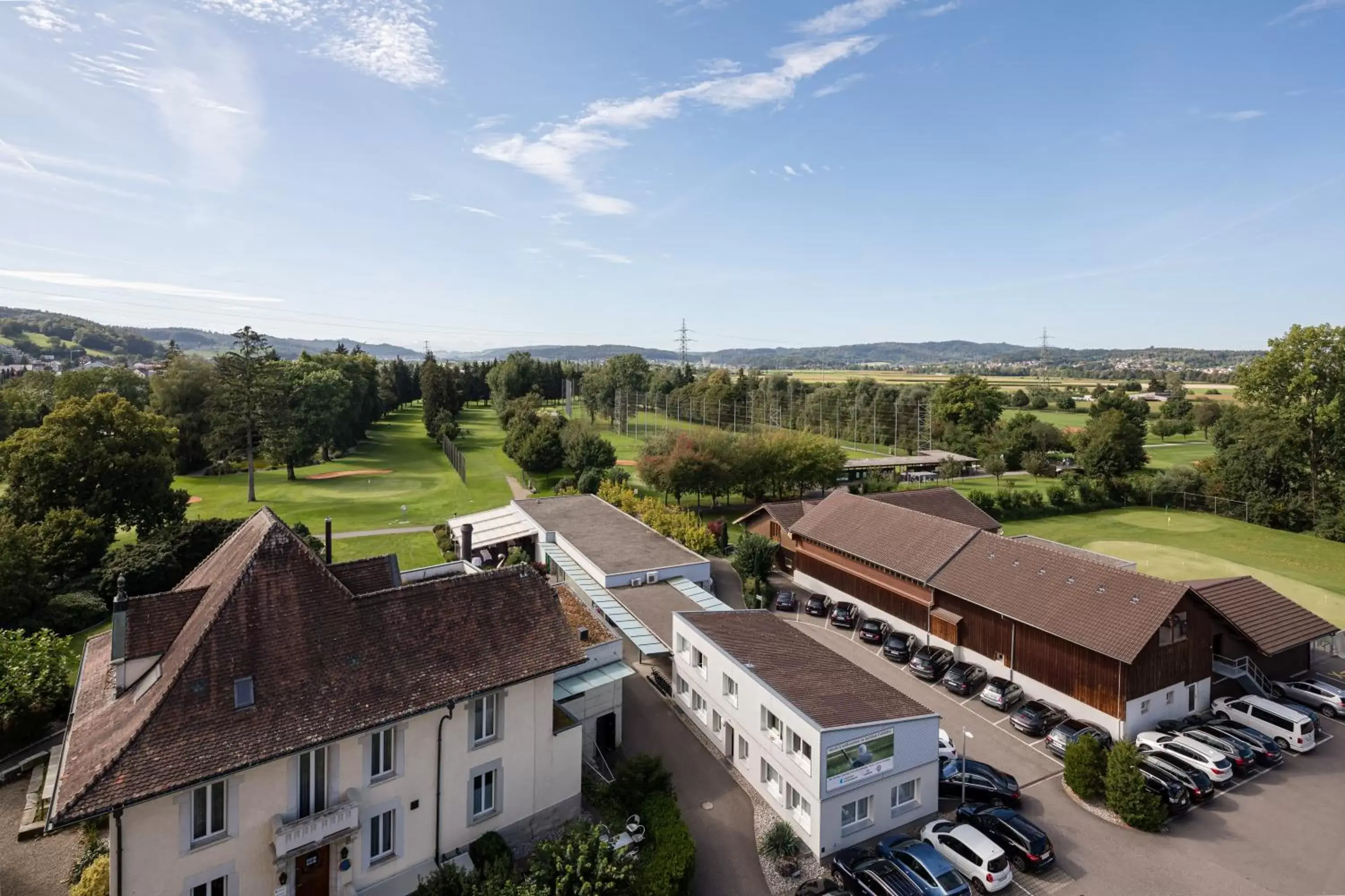 Property building, Bird's-eye View in Aarau West Swiss Quality Hotel