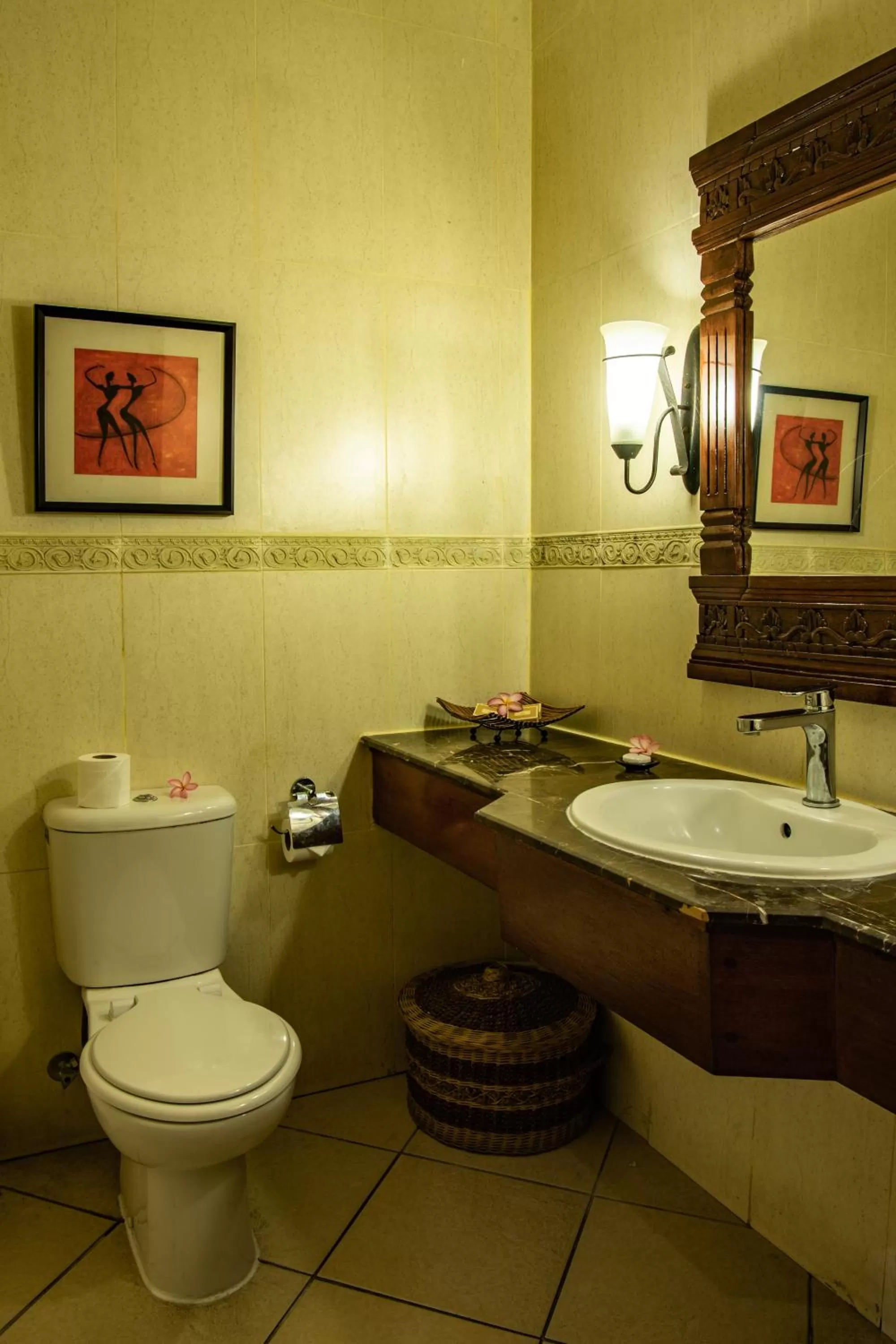 Bathroom in Aanari Hotel & Spa- Mauritius
