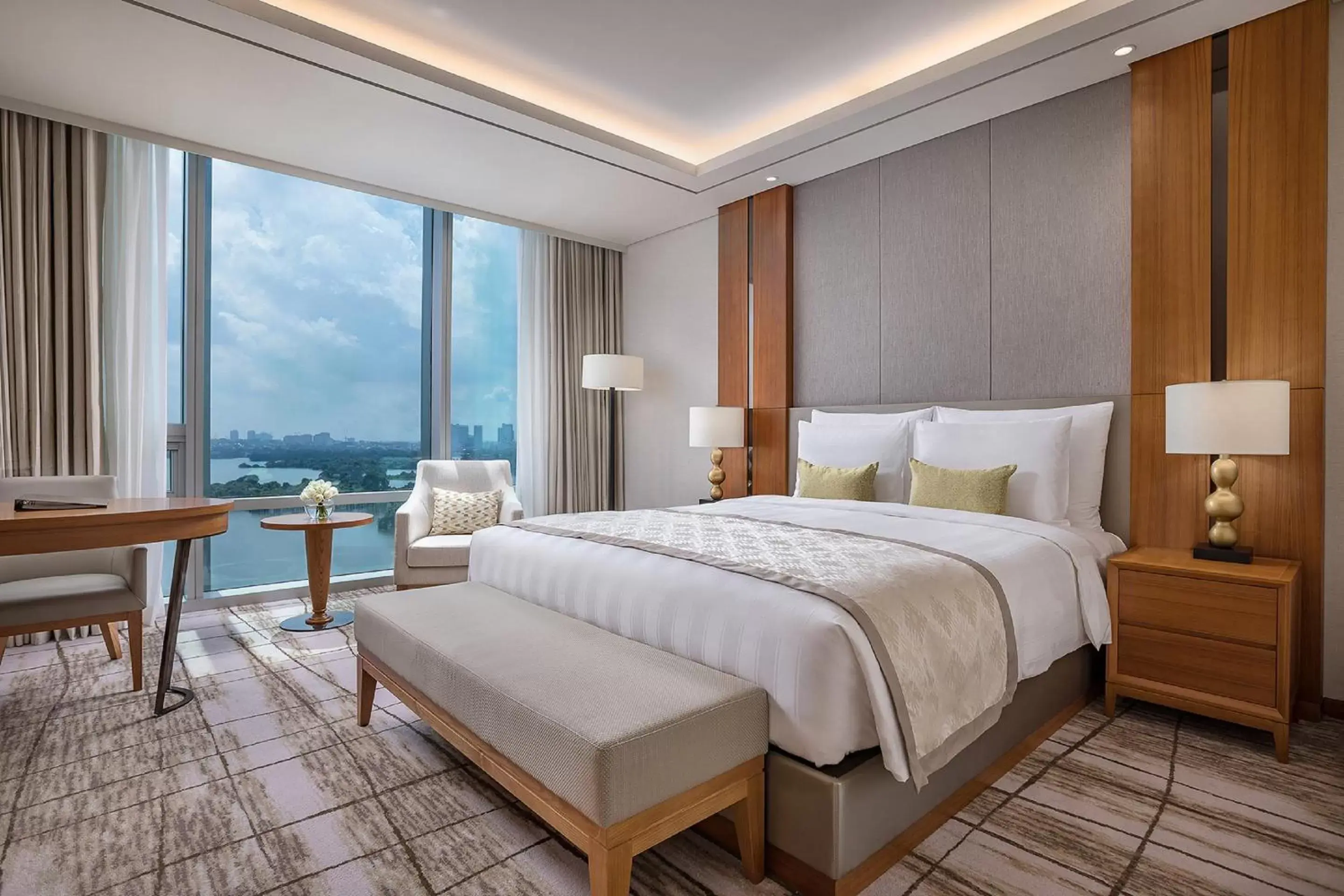 Bed in LOTTE Hotel Yangon