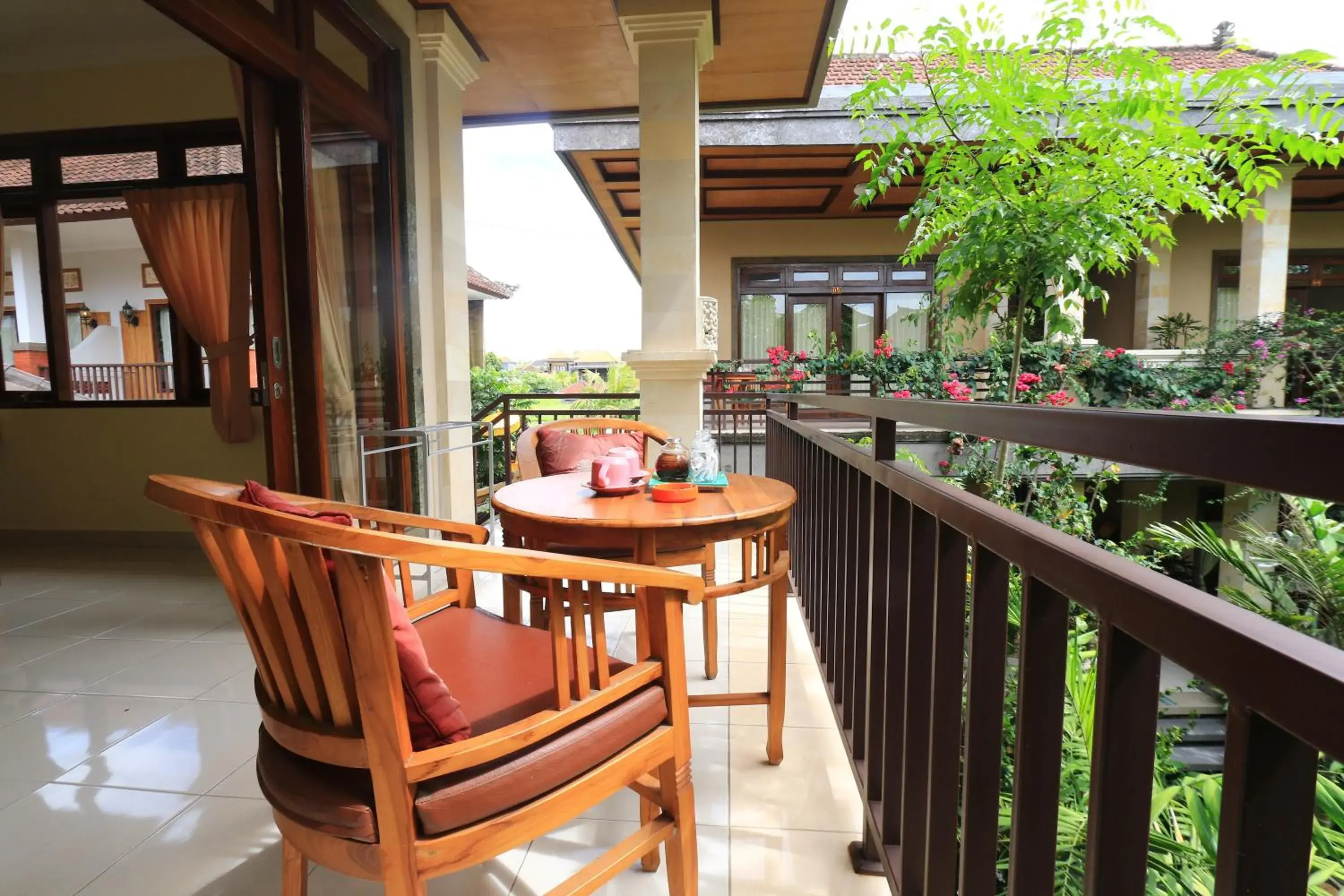 Balcony/Terrace in Frangipani Bungalow