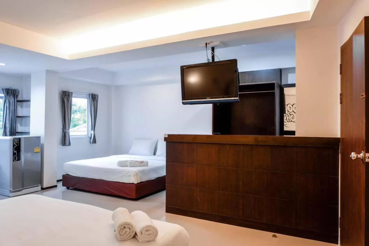 TV and multimedia, Bed in Fun-D City View SHA Plus