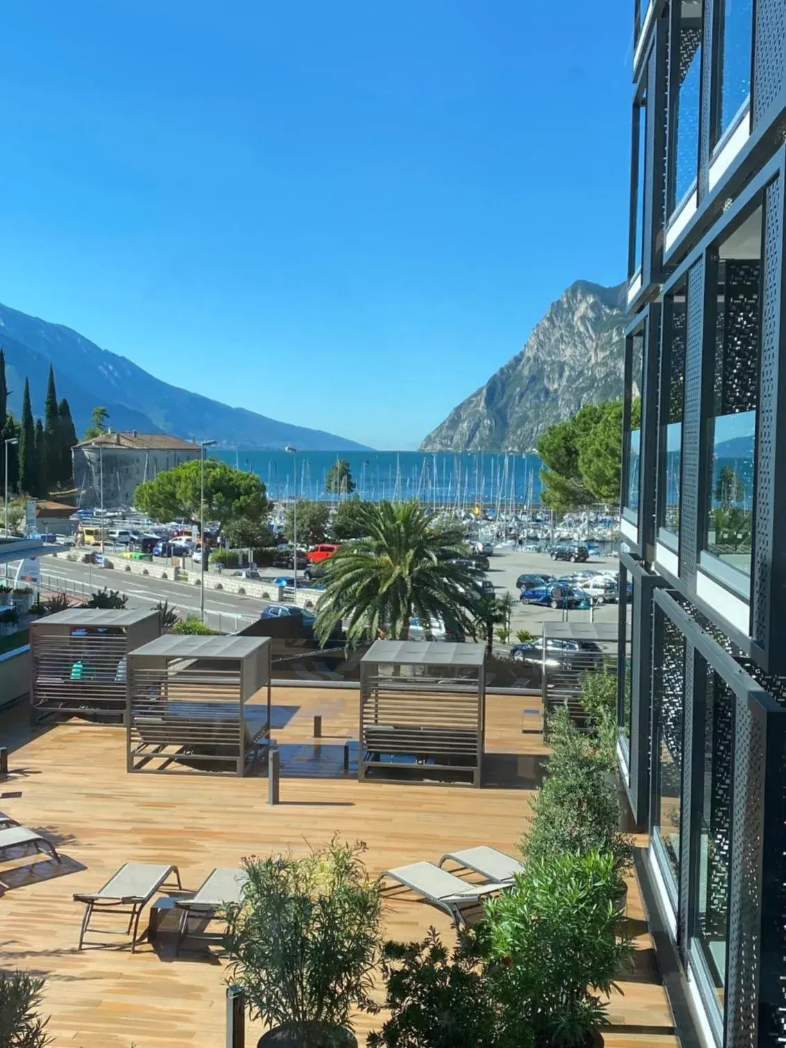 Bird's eye view, Pool View in Lake Front Hotel Mirage