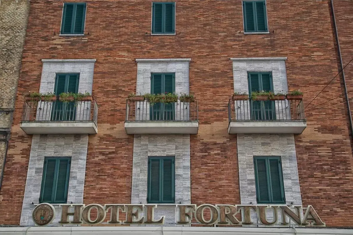 Facade/entrance, Property Building in Hotel Fortuna