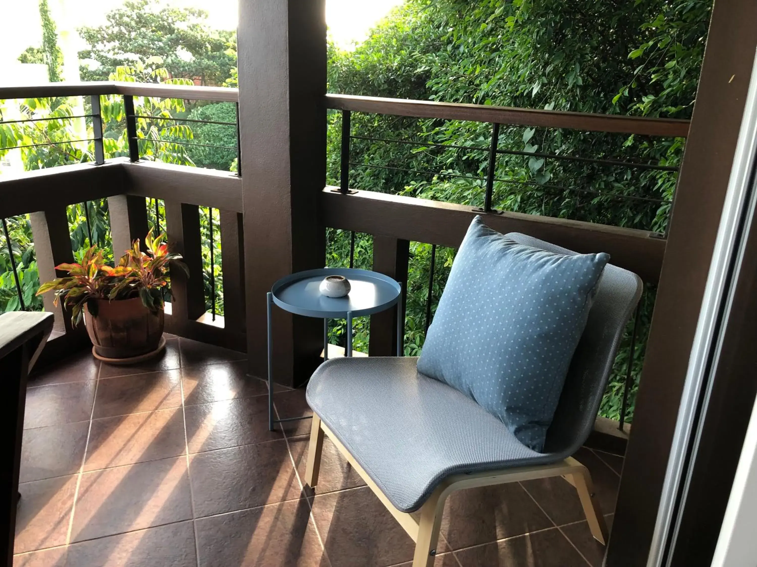 Balcony/Terrace in Royal Beach Boutique Resort & Spa Koh Samui - SHA Extra Plus