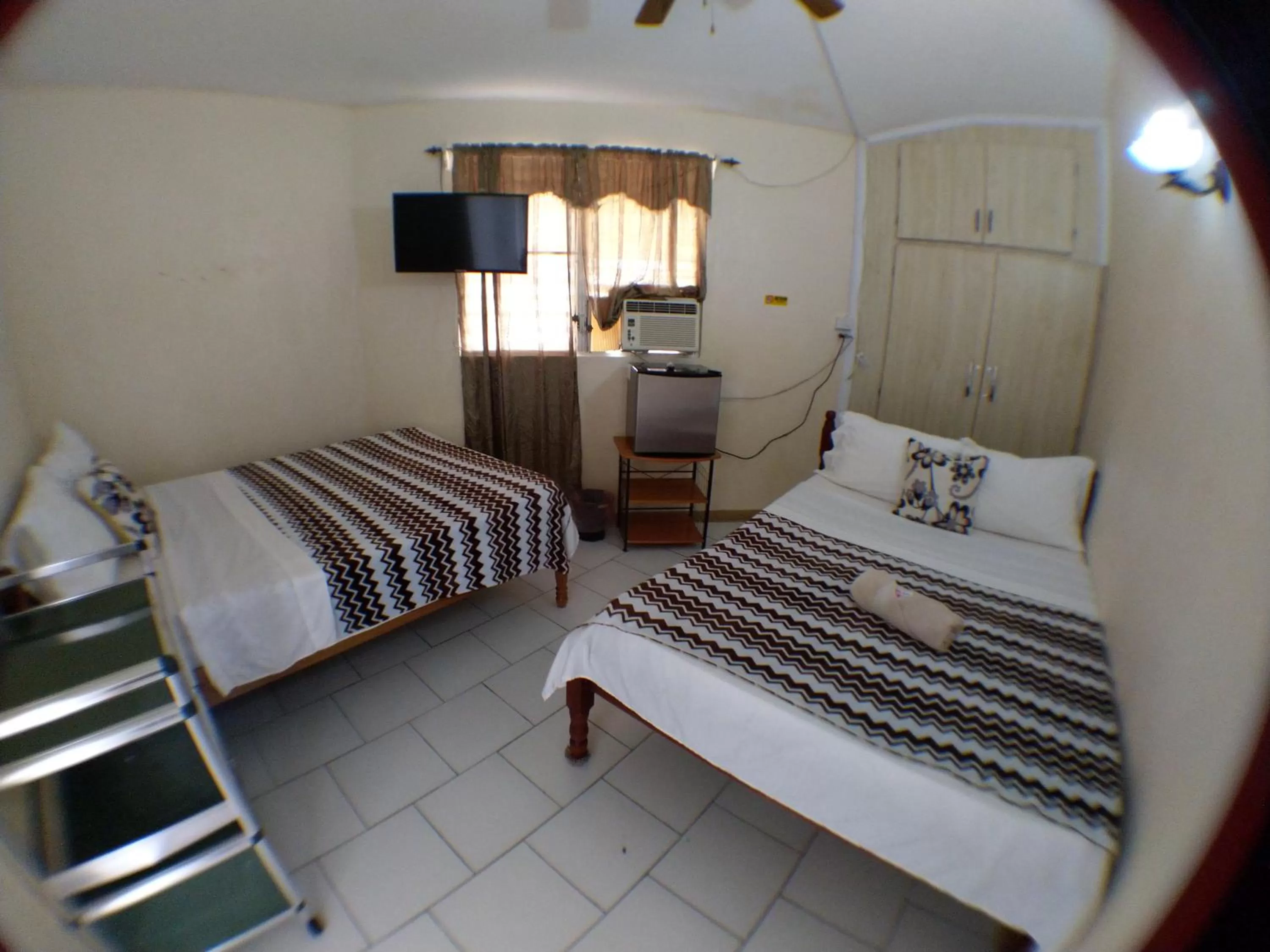 Bed in The Red Hut Inn