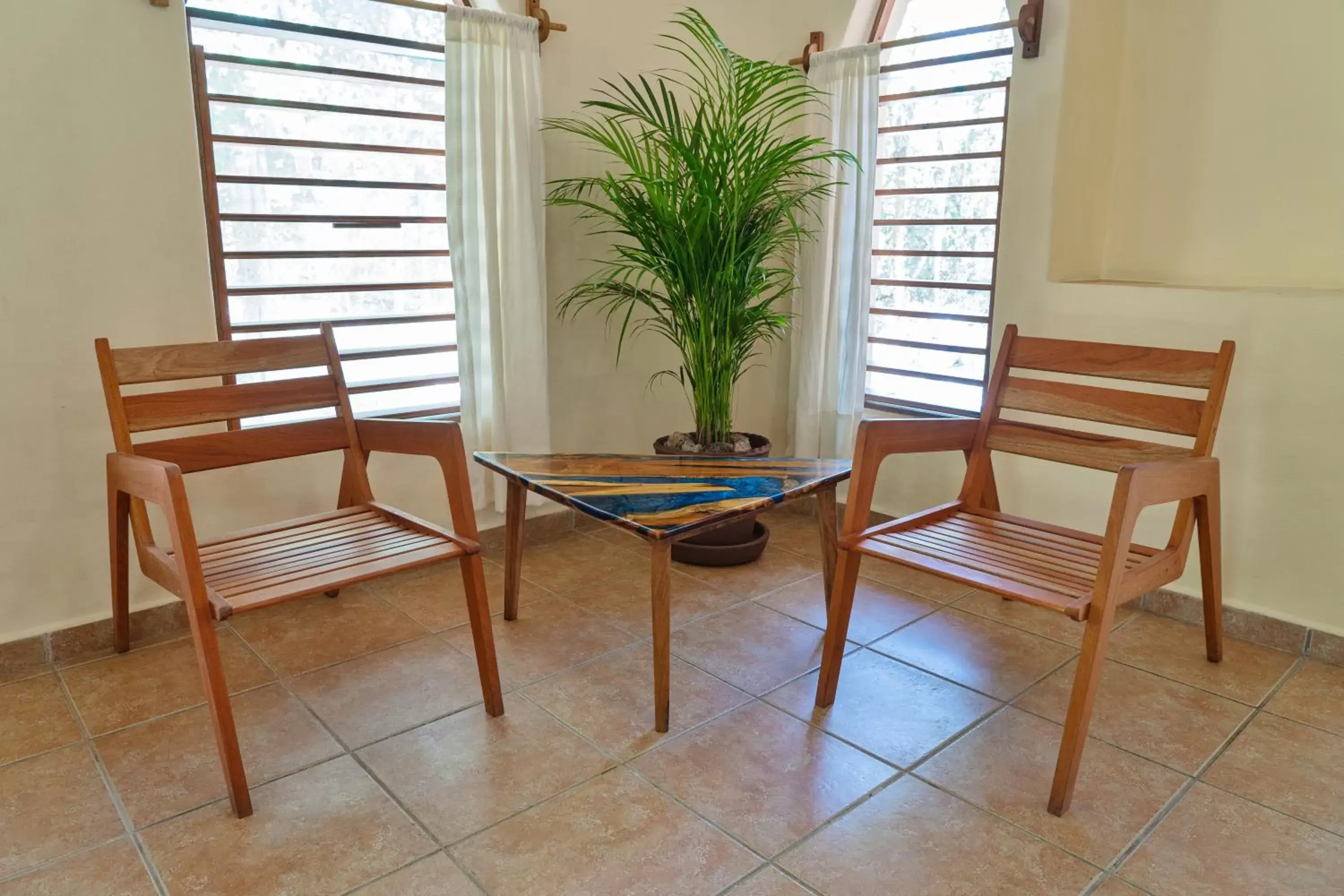 Decorative detail, Seating Area in Villas Ecotucan