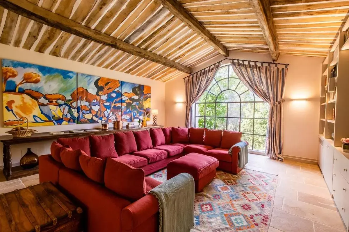 Seating Area in Château de Berne