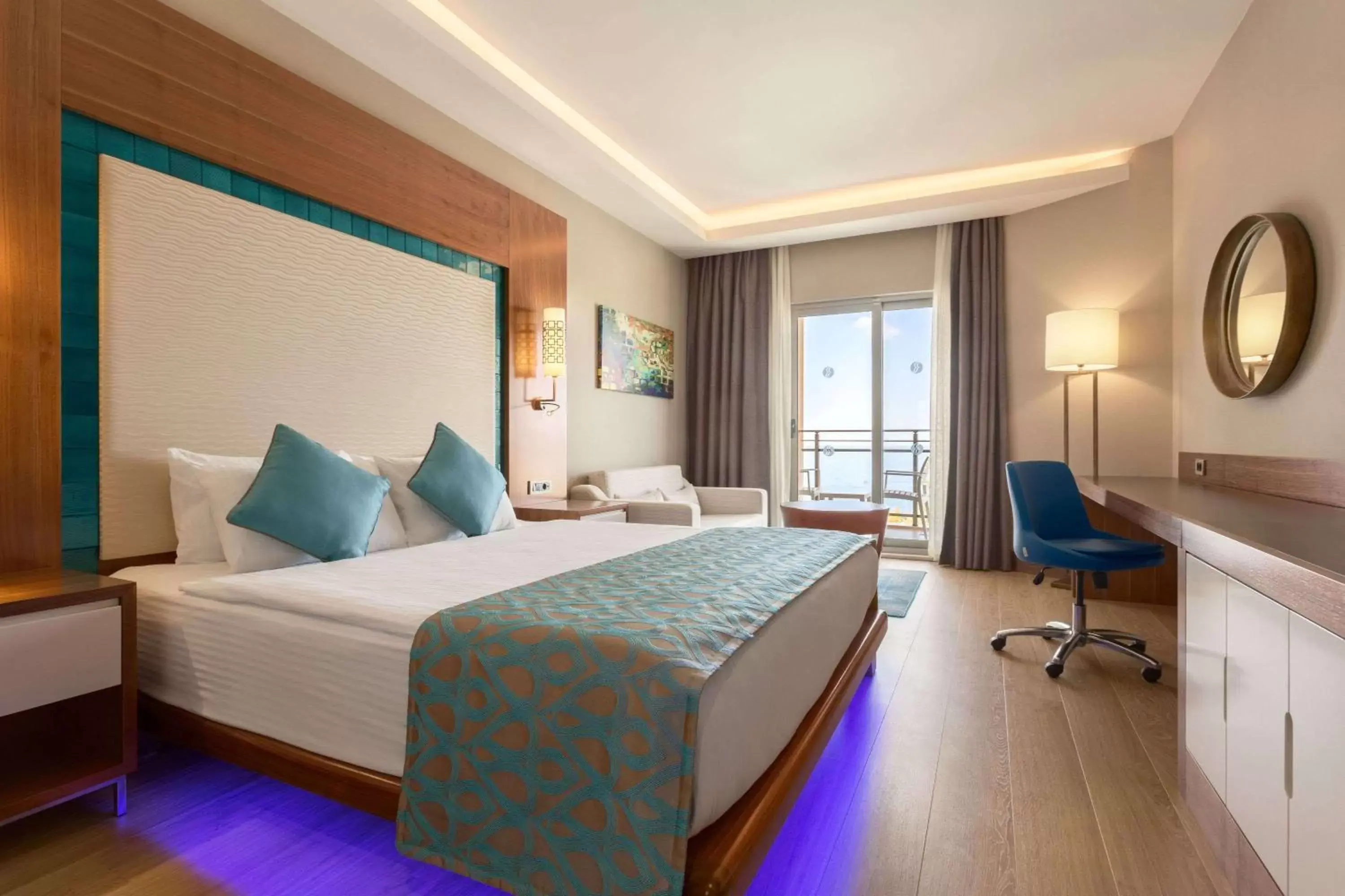 Photo of the whole room, Bed in Ramada Resort Kusadasi & Golf