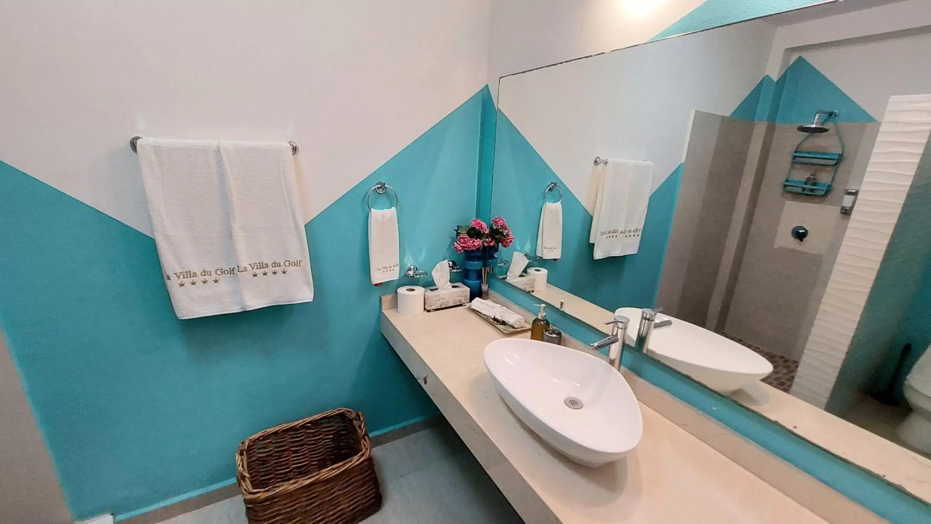 Bathroom in La Villa du Golf à Cancun Hotel Boutique