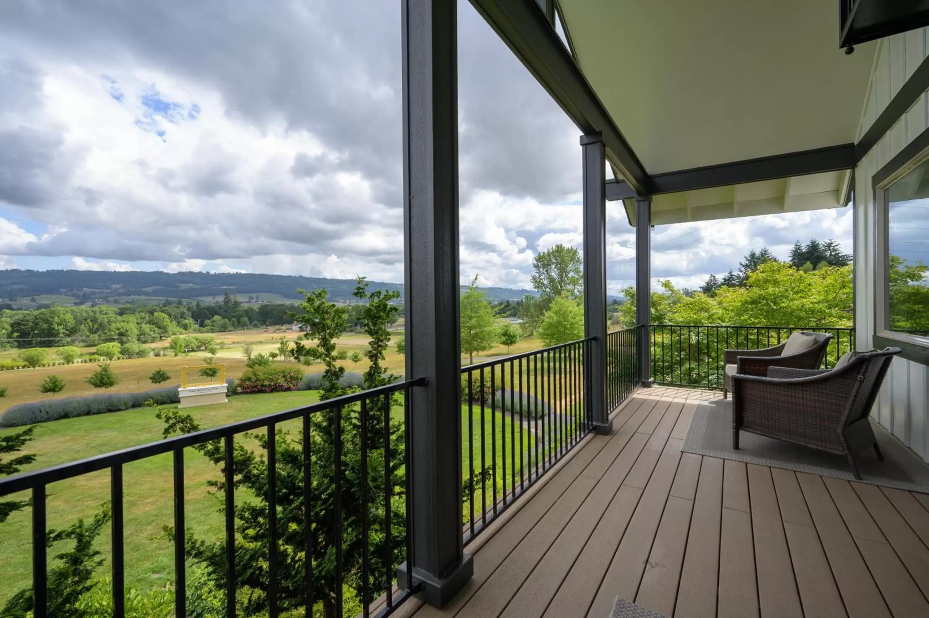 View (from property/room), Balcony/Terrace in The Setting Inn Willamette Valley