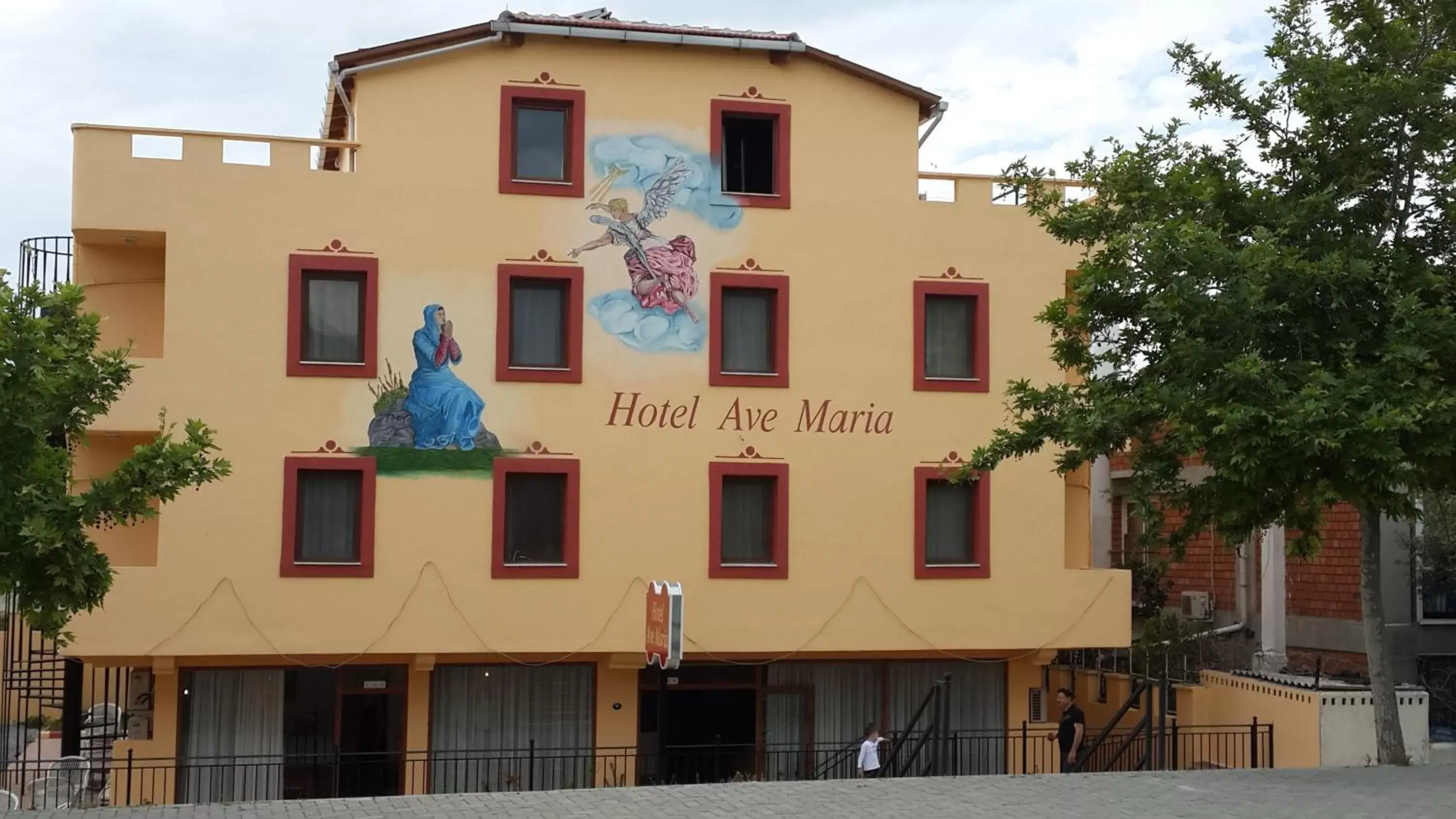 Facade/entrance, Property Building in Hotel Ave Maria