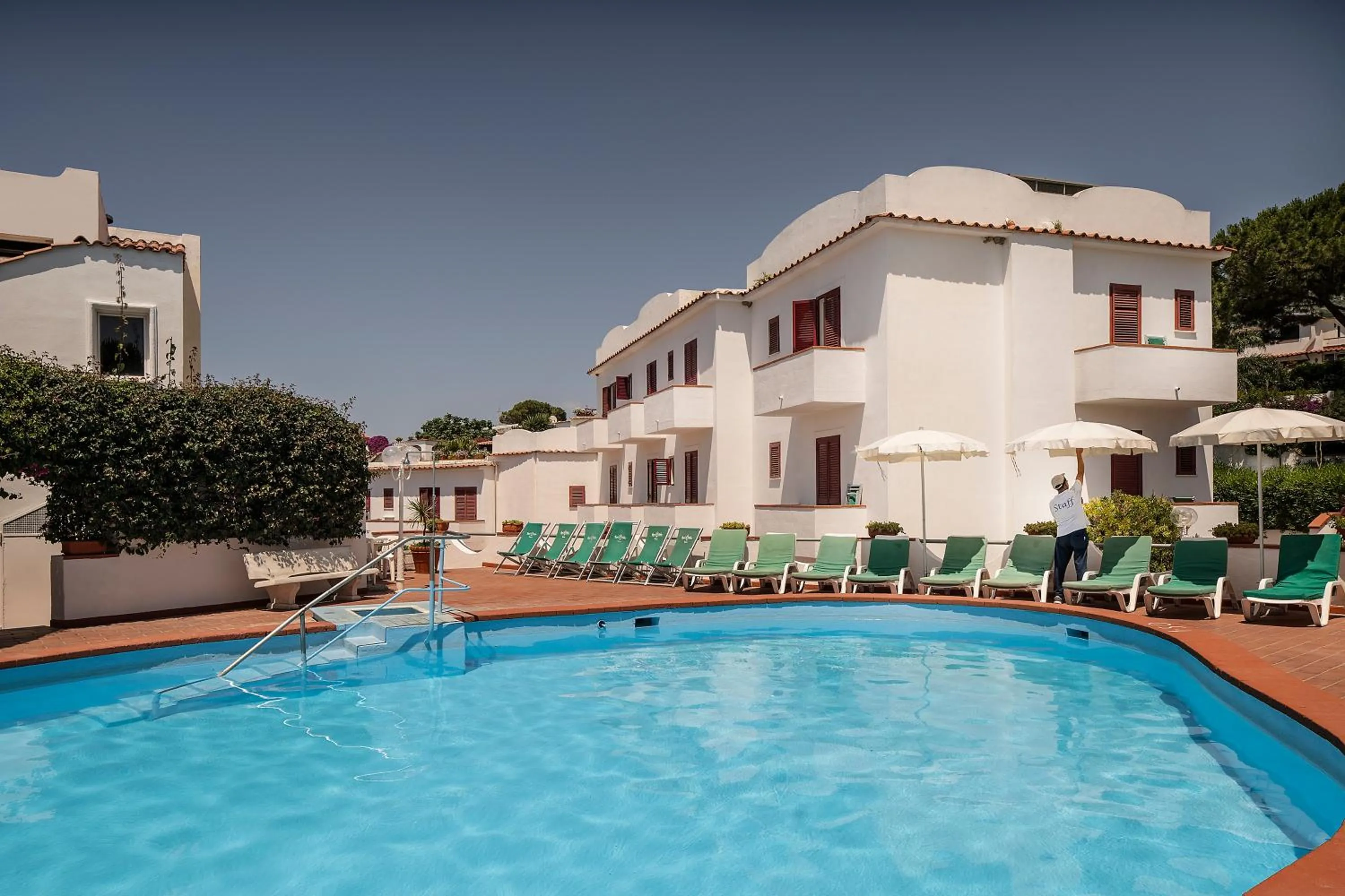Swimming pool in Hotel Terme Royal Palm