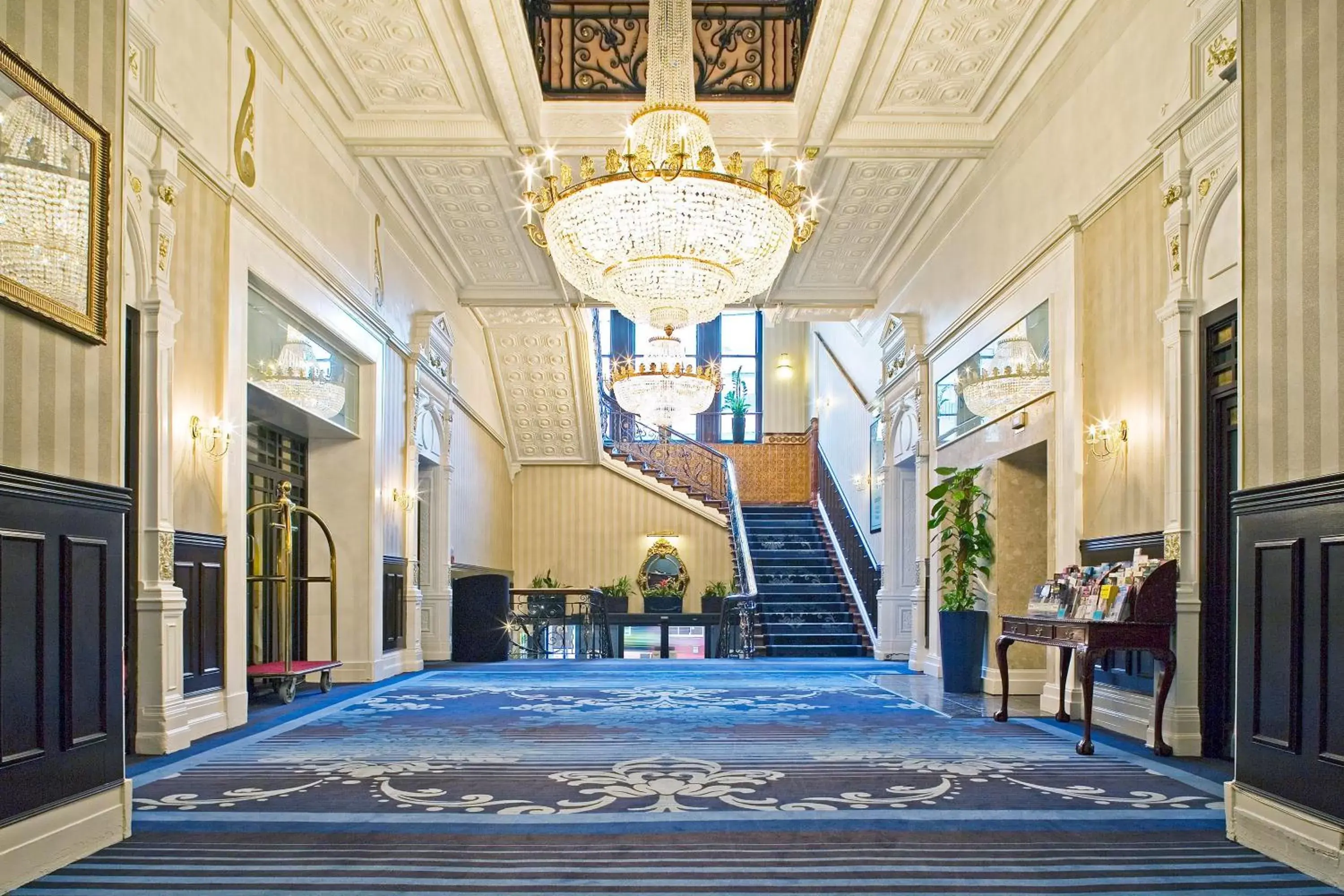 Lobby or reception in Royal Station Hotel- Part of the Cairn Collection