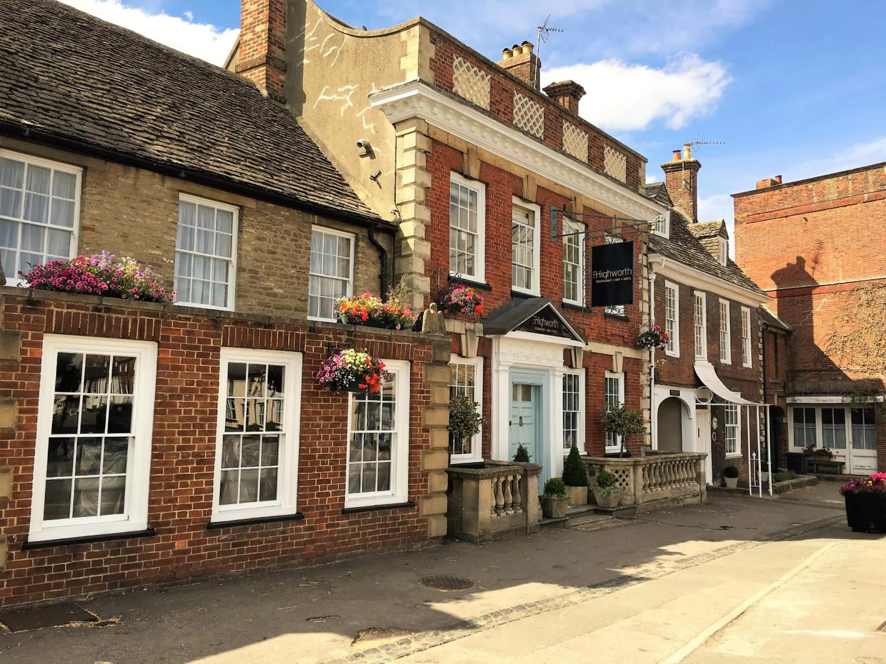 Property building in The Highworth Hotel