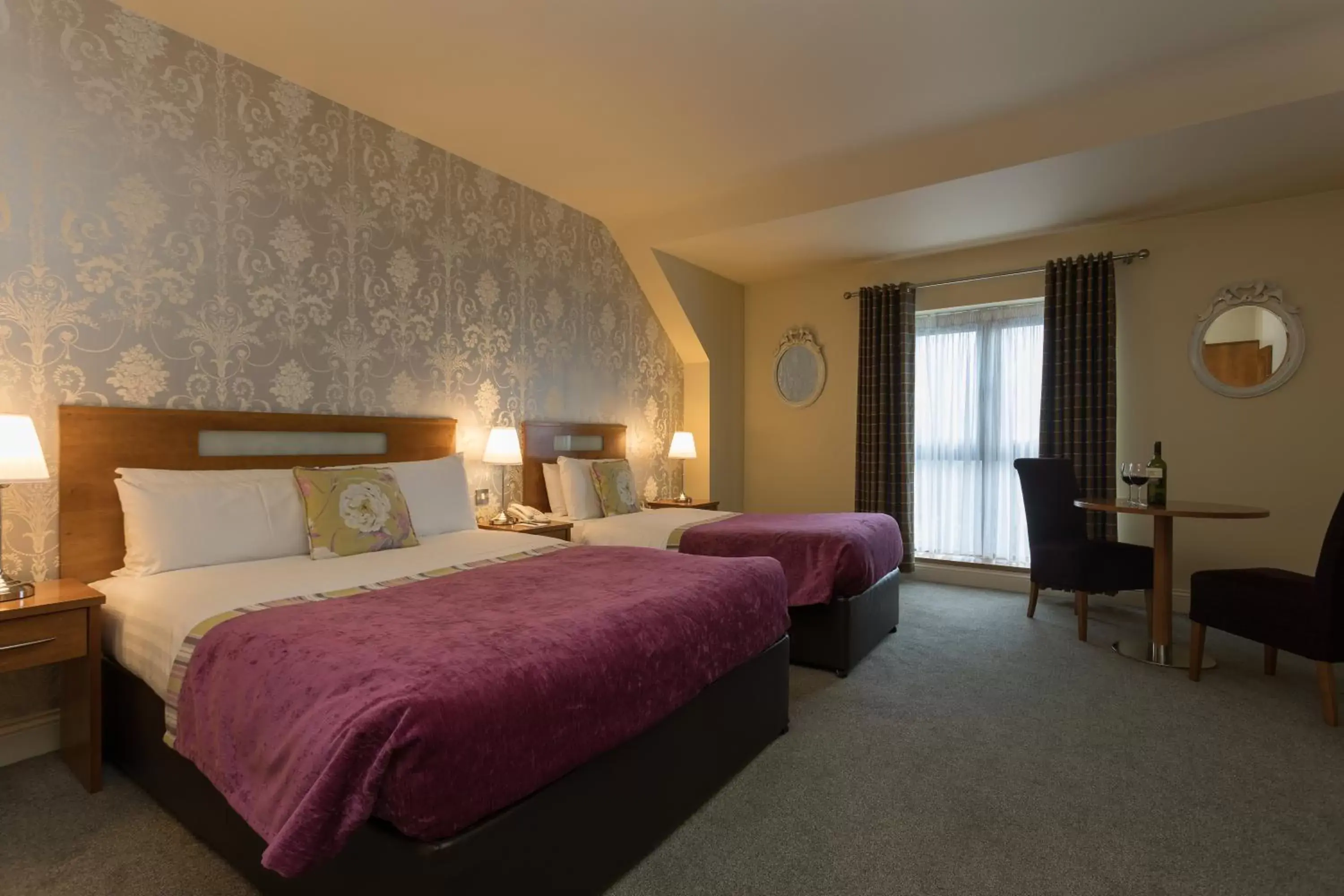 Bedroom, Bed in Raheen Woods Hotel Bedroom, Bed in Raheen Woods Hotel