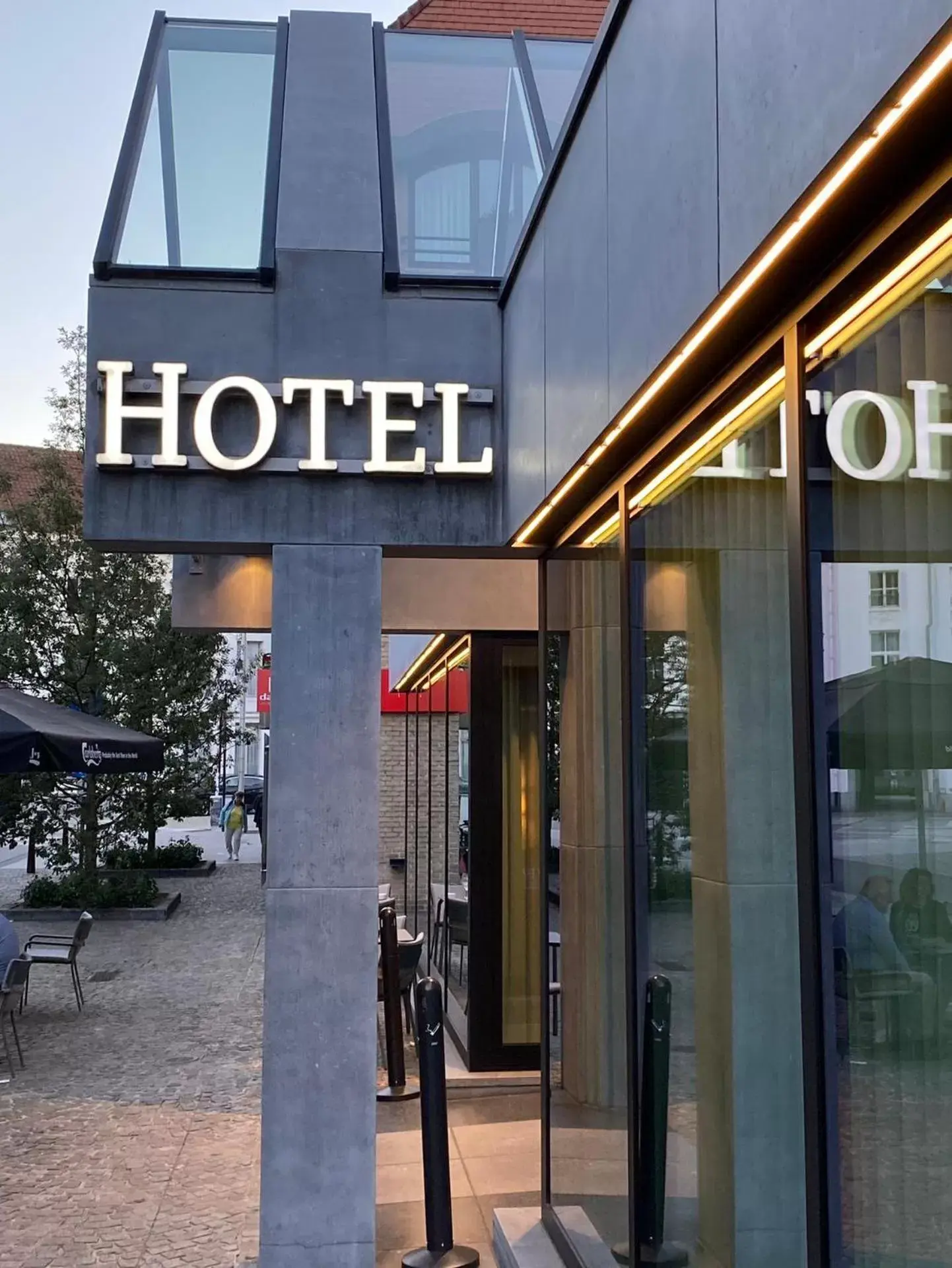 Facade/entrance in Keizershof Hotel Aalst