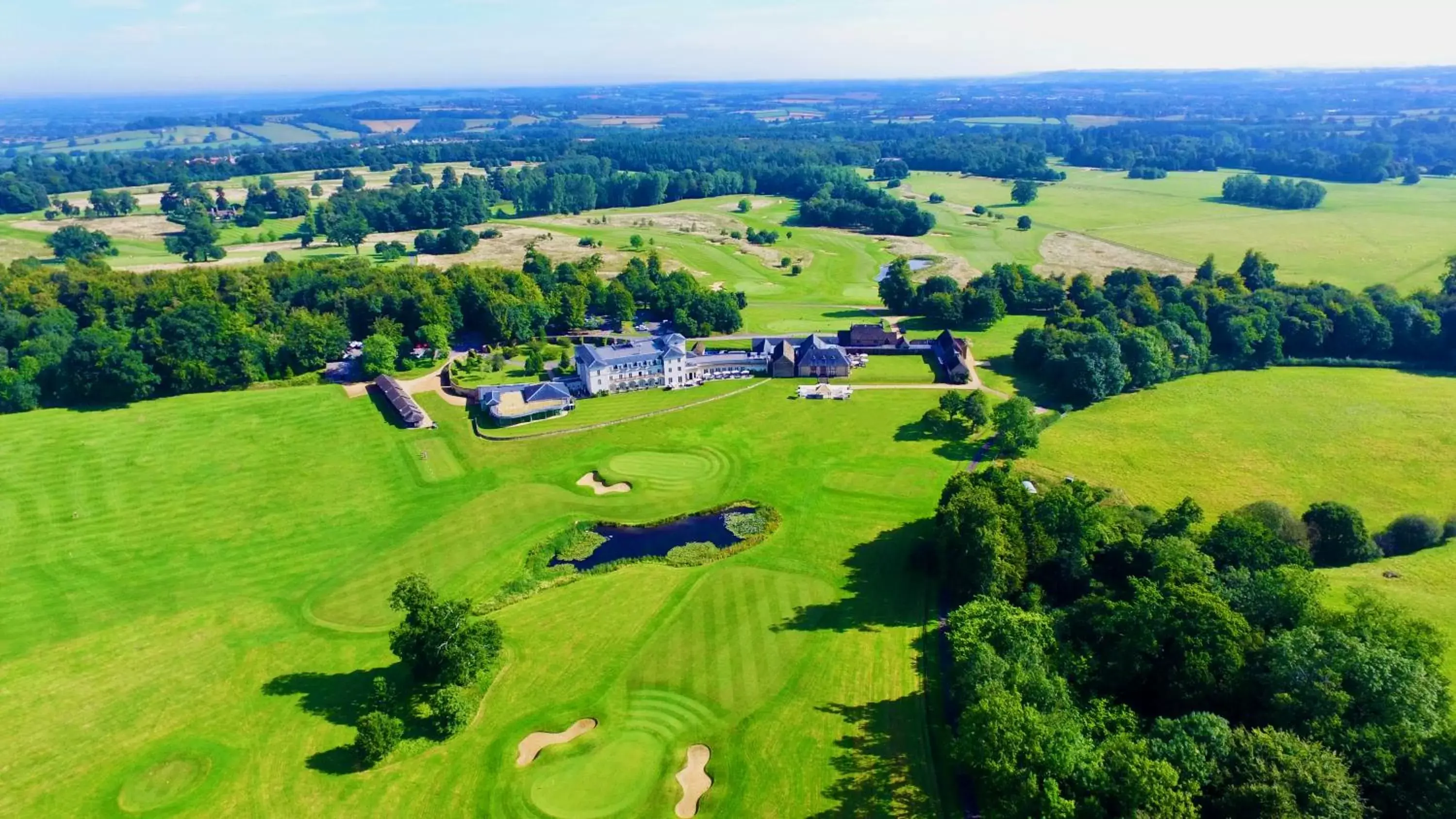 Natural landscape, Bird's-eye View in Bowood Hotel, Spa, and Golf Resort