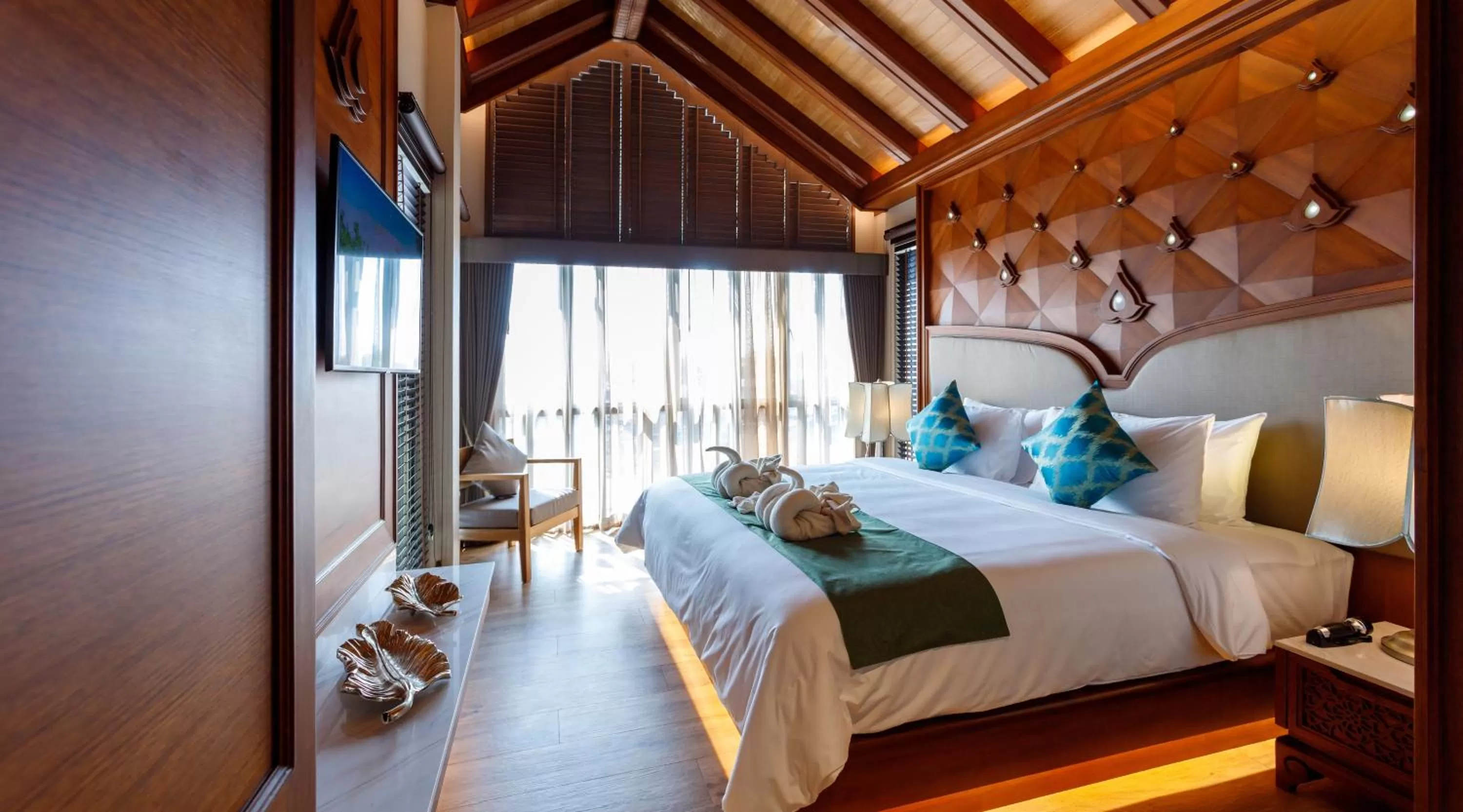 Bed in W1Bangkoknoi Hotel