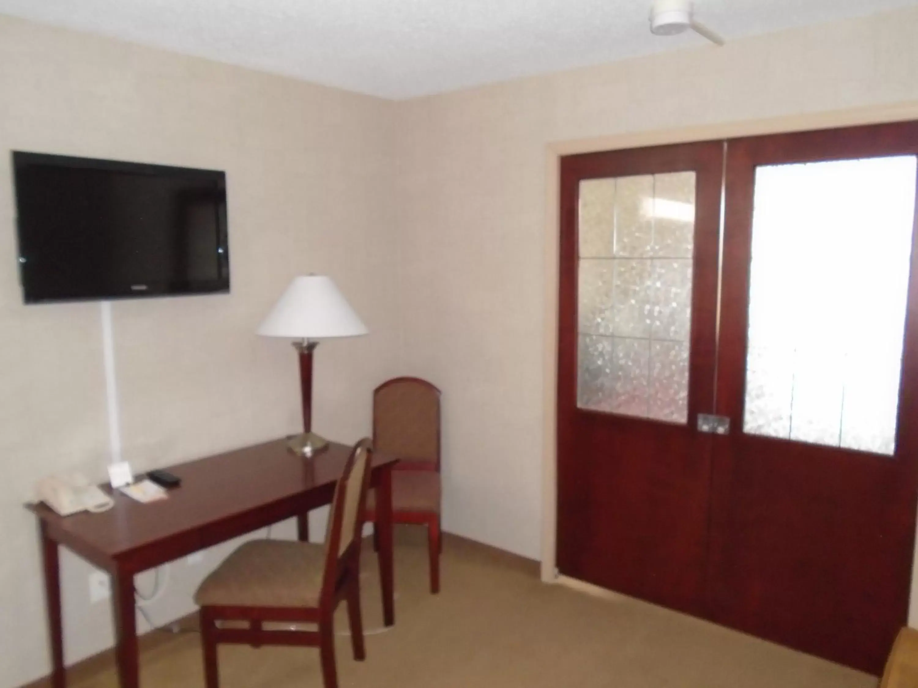 TV and multimedia, TV/Entertainment Center in Super 8 by Wyndham Red Deer City Centre