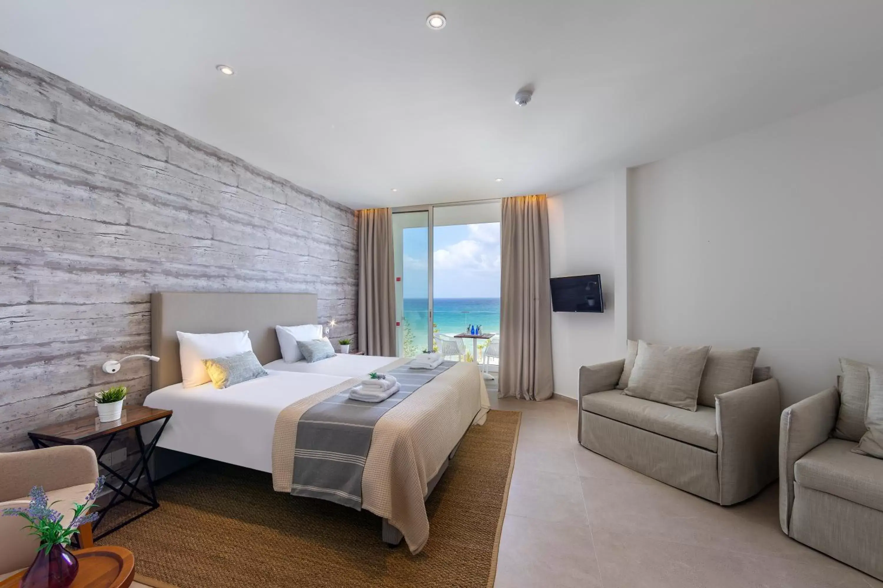 Deluxe Junior Suite sea view in Leonardo Plaza Cypria Maris Beach Hotel & Spa