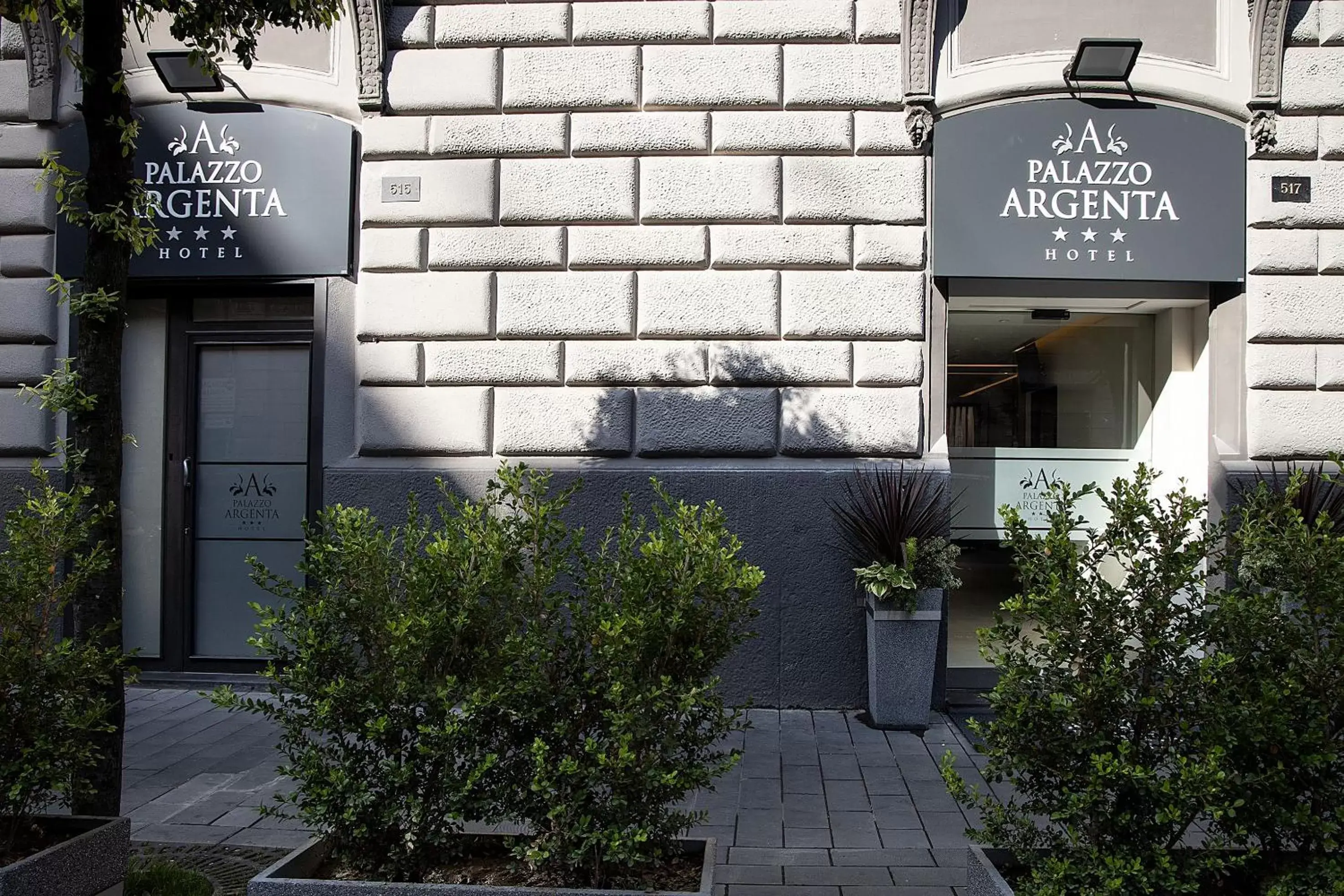 Property building in Hotel Palazzo Argenta Property building in Hotel Palazzo Argenta