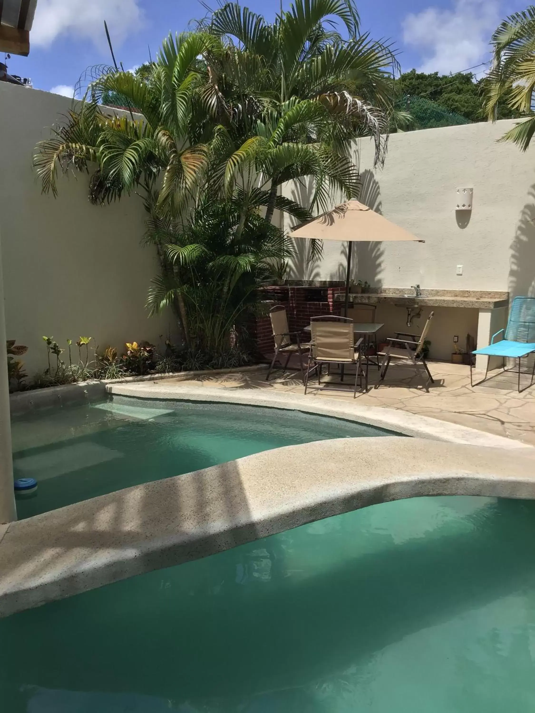 Swimming Pool in Bed and Breakfast Pecarí