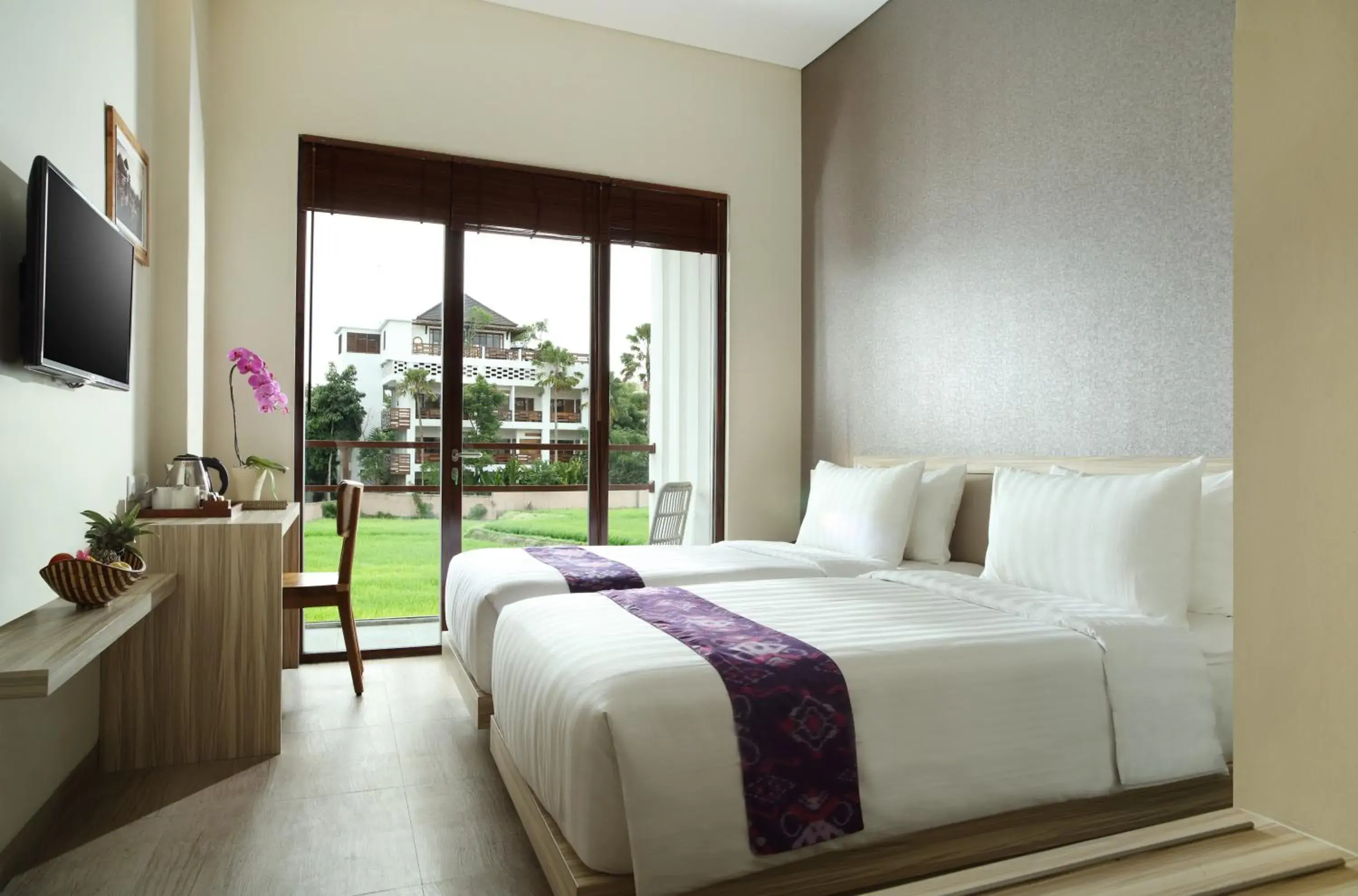 Bedroom, Bed in The Evitel Resort Ubud