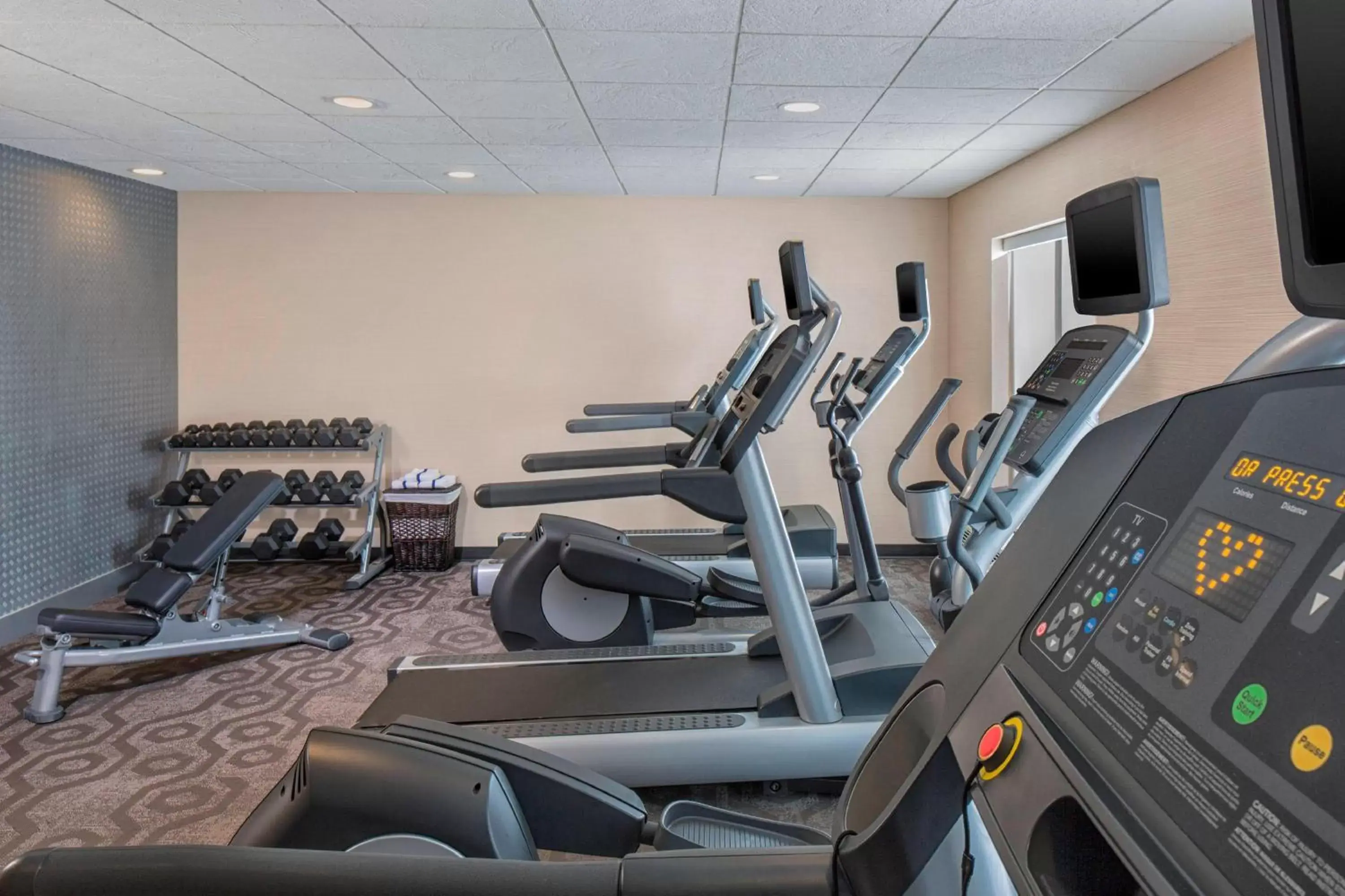 Fitness centre/facilities, Fitness Center/Facilities in Fairfield Inn & Suites by Marriott Bridgewater Branchburg/Somerville